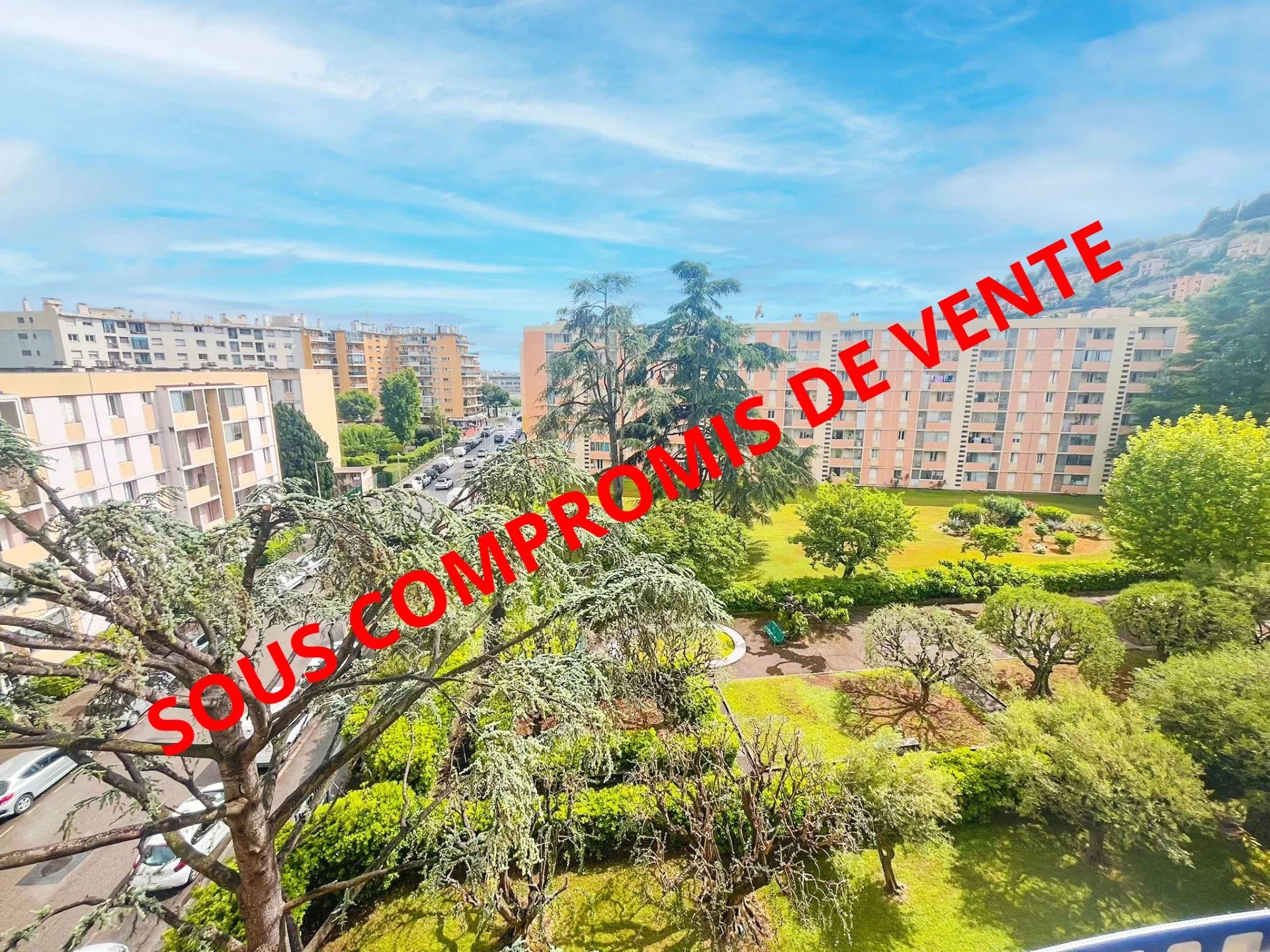 SOUS COMPROMIS VENTE -- PASTEUR - Résidence sécurisée avec Parc - 3P 65m² - Terrasse - Vue dégagée - Calme - 165.000 €