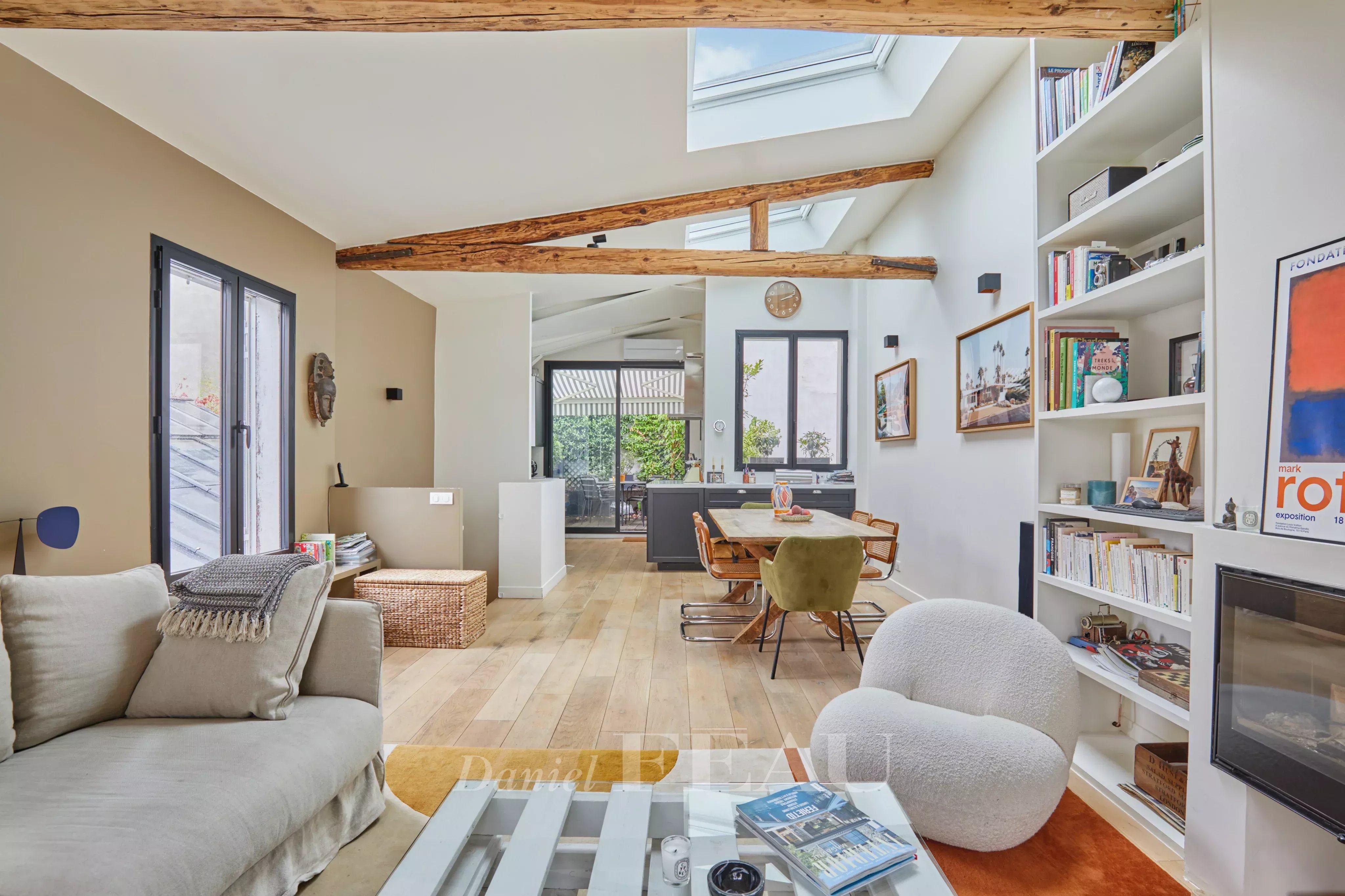 Living Room with terrace