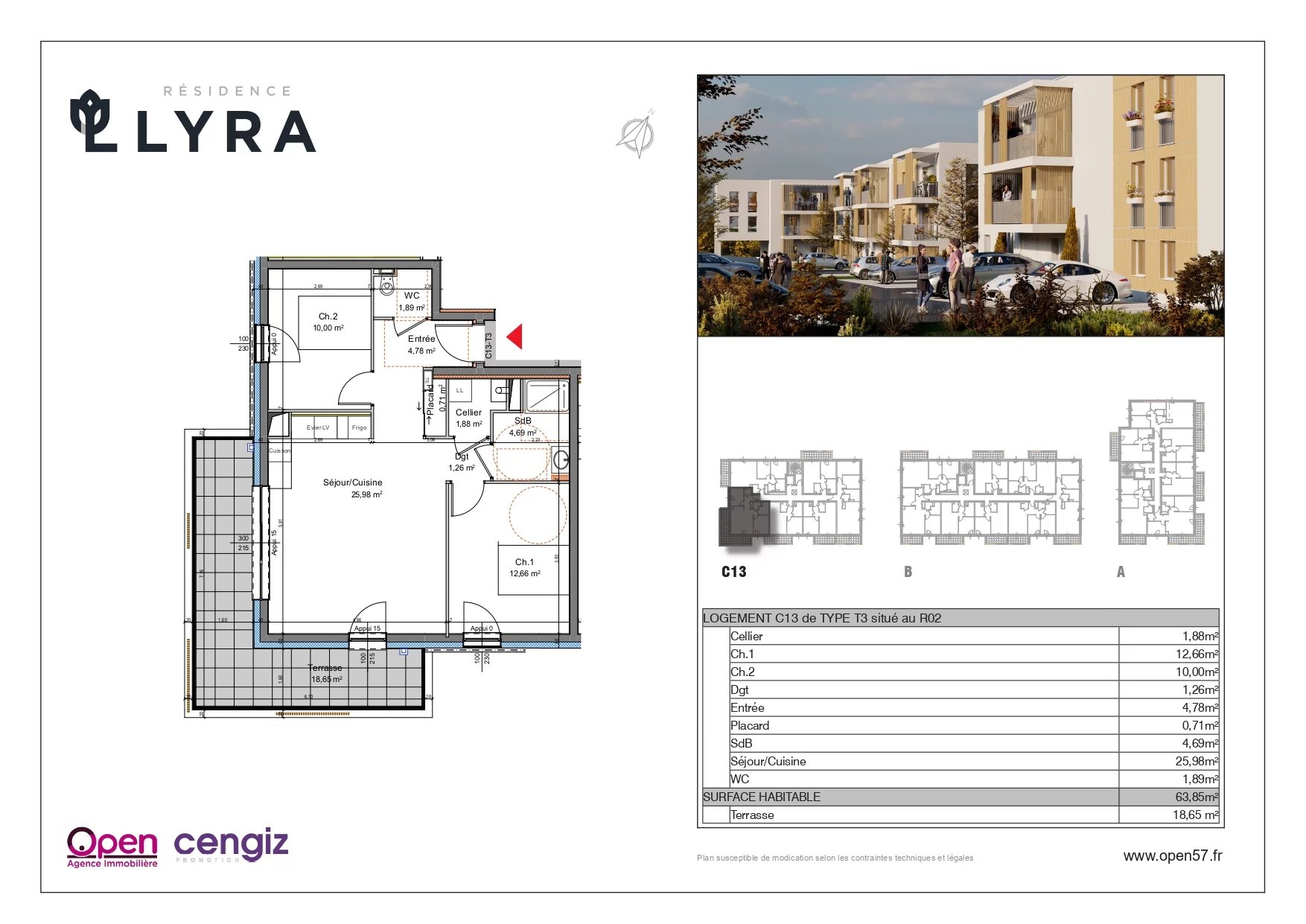 Vente Appartement Mexy