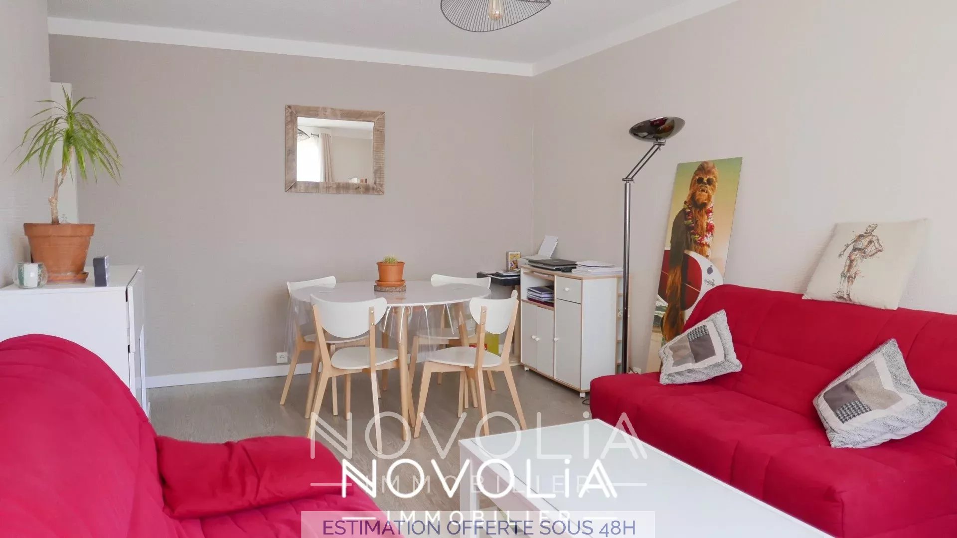 Achat Appartement Surface de 50.43 m, 2 pices, Villeurbanne (69100)