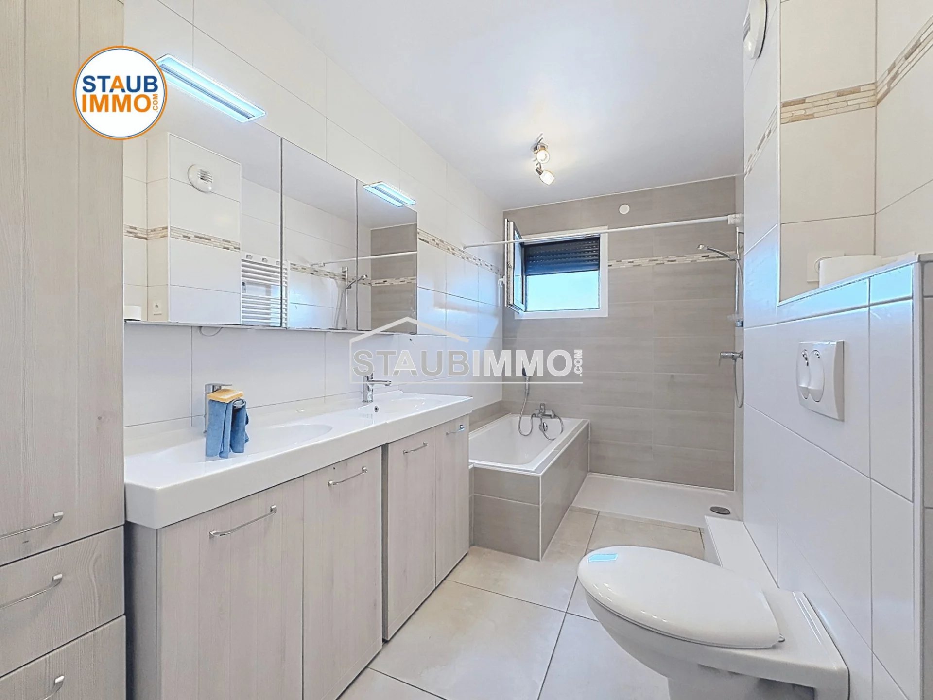 Blotzheim, Attique de 91 m² avec une grande terrasse de 74 m²