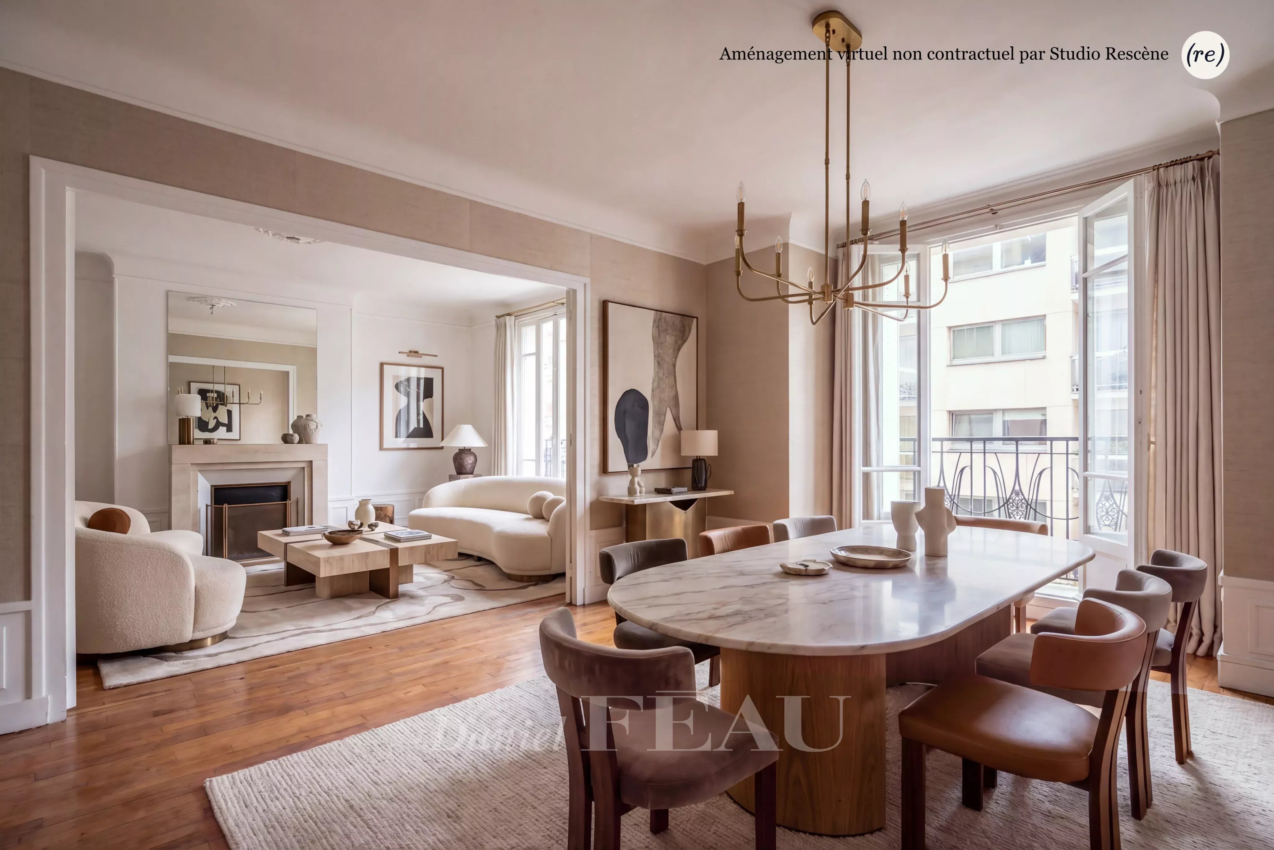 Neuilly-sur-Seine  -  A bright 3-bed apartment