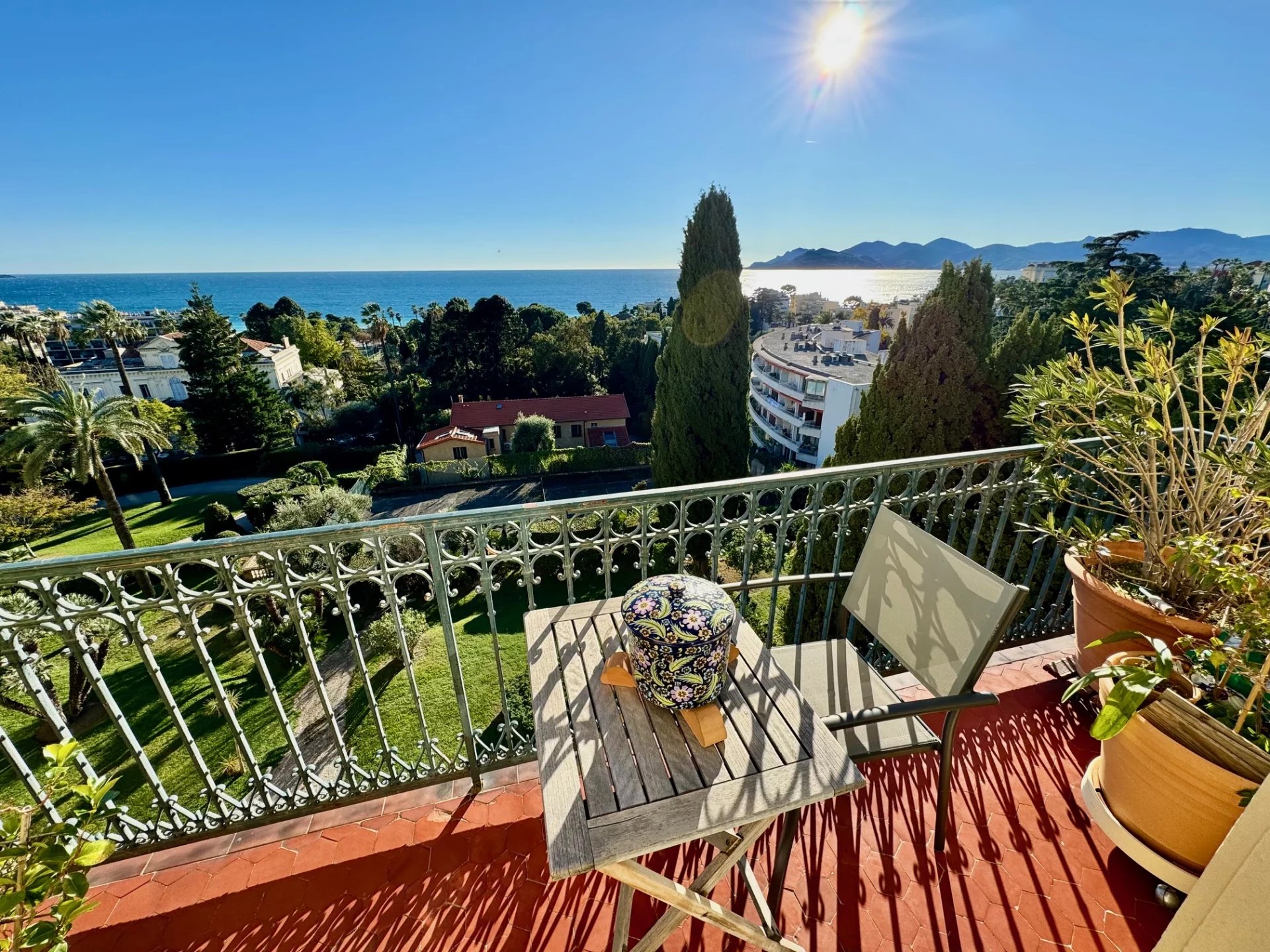 Cannes Vendita appartamento con 4 camere da letto con vista panoramica sul mare