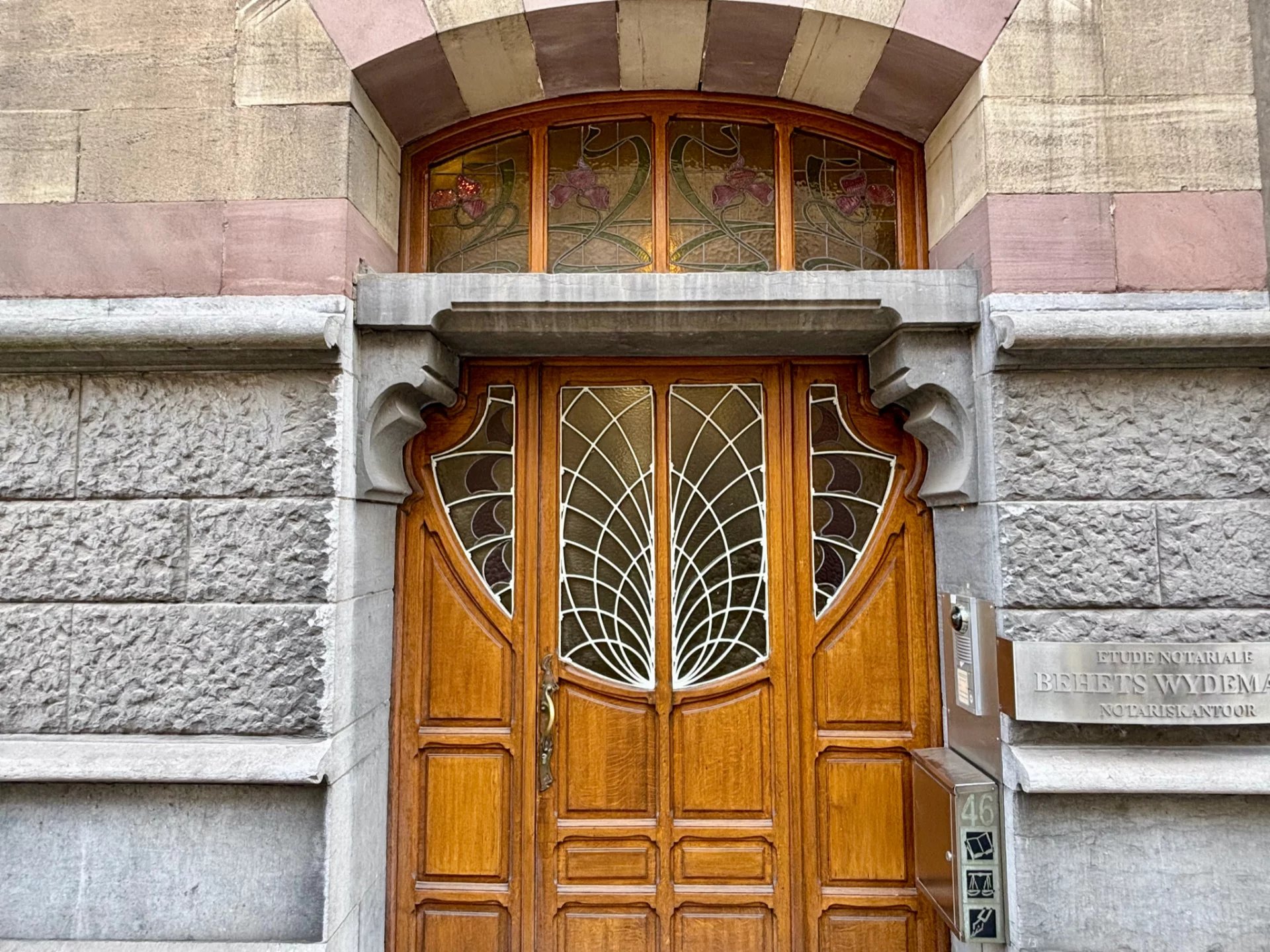 Bruxelles Quartier des Squares - Grande Maison Art Nouveau