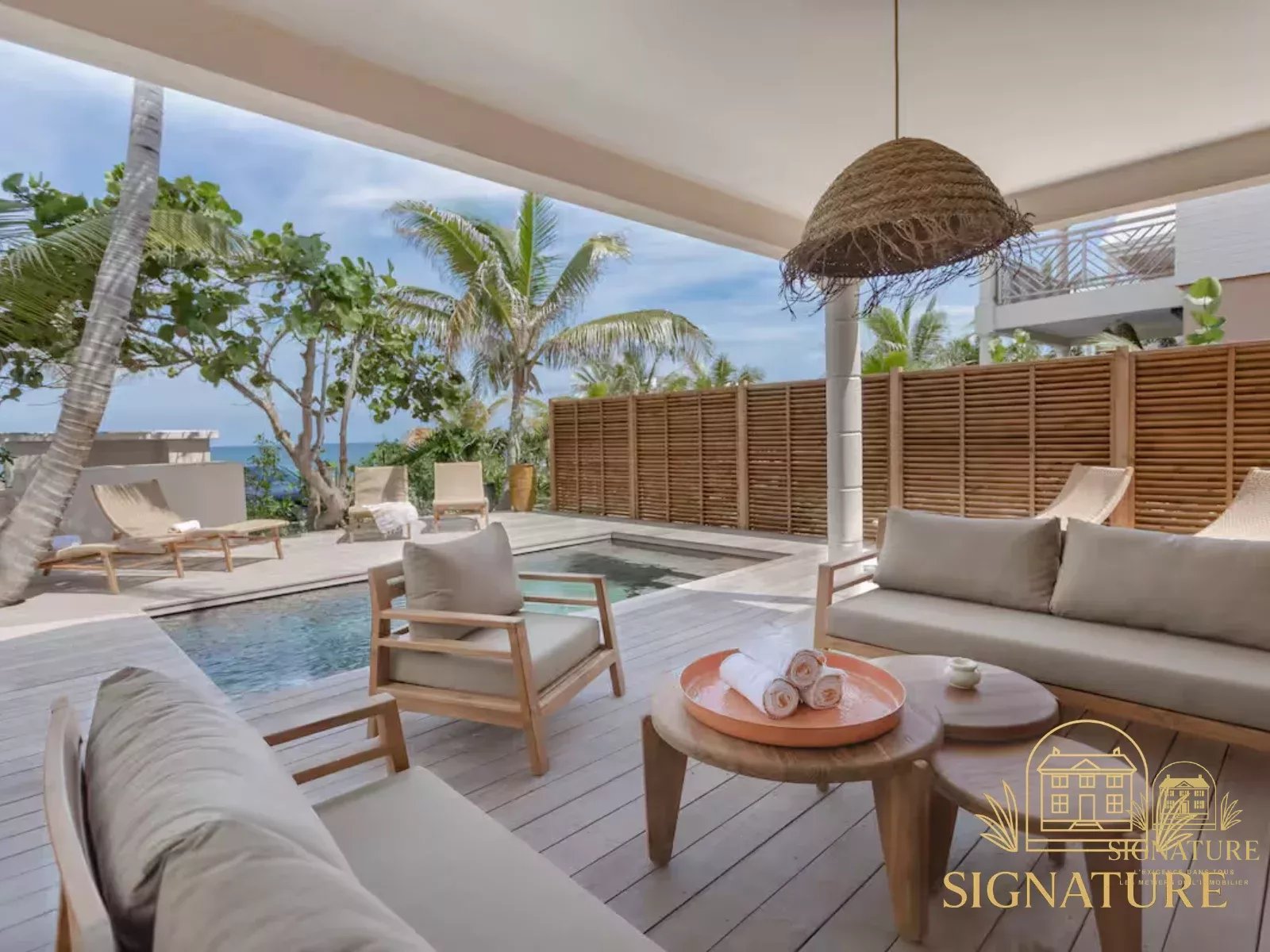 Agence immobilière de Signature SXM
