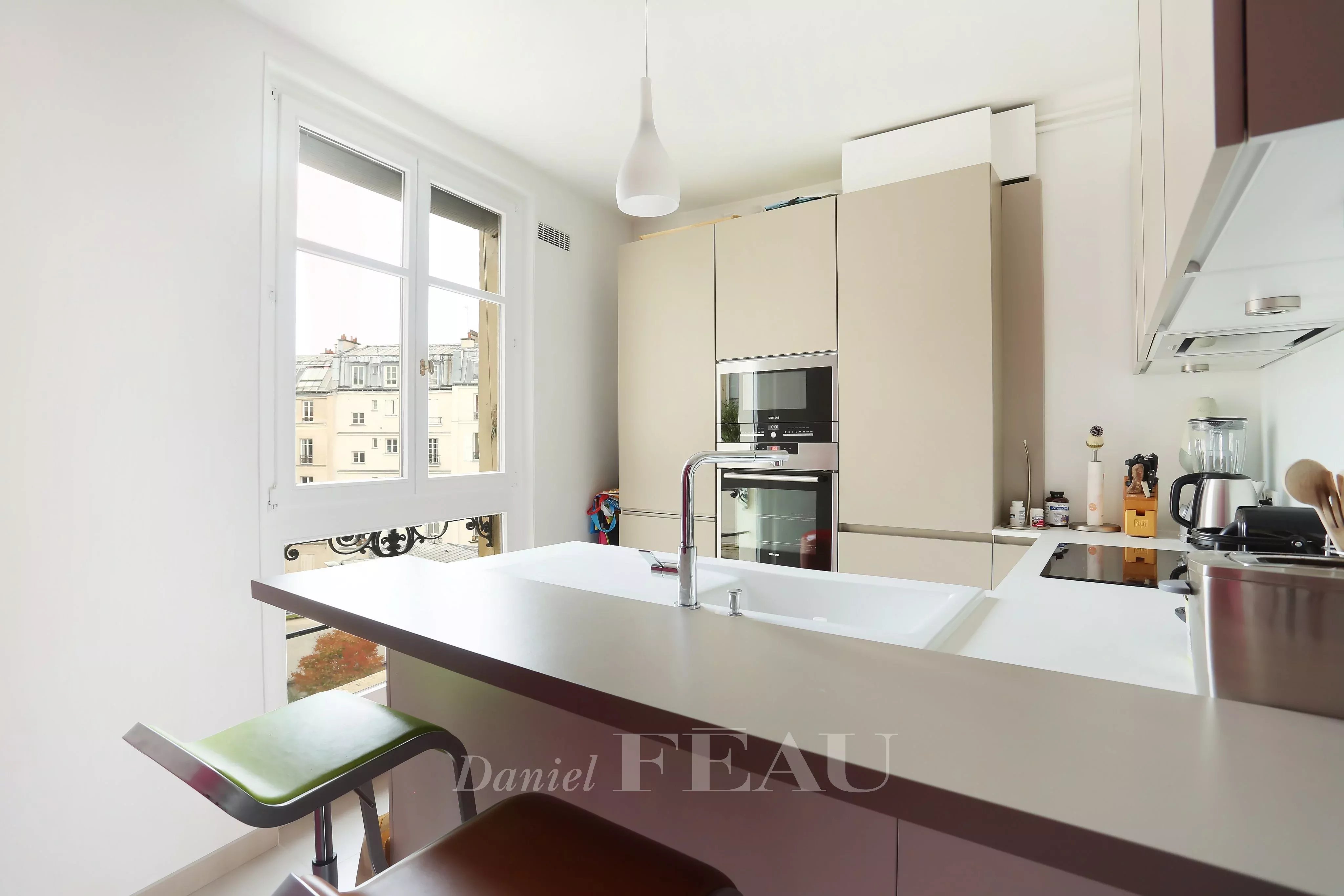 Kitchen Stainless steel Natural light