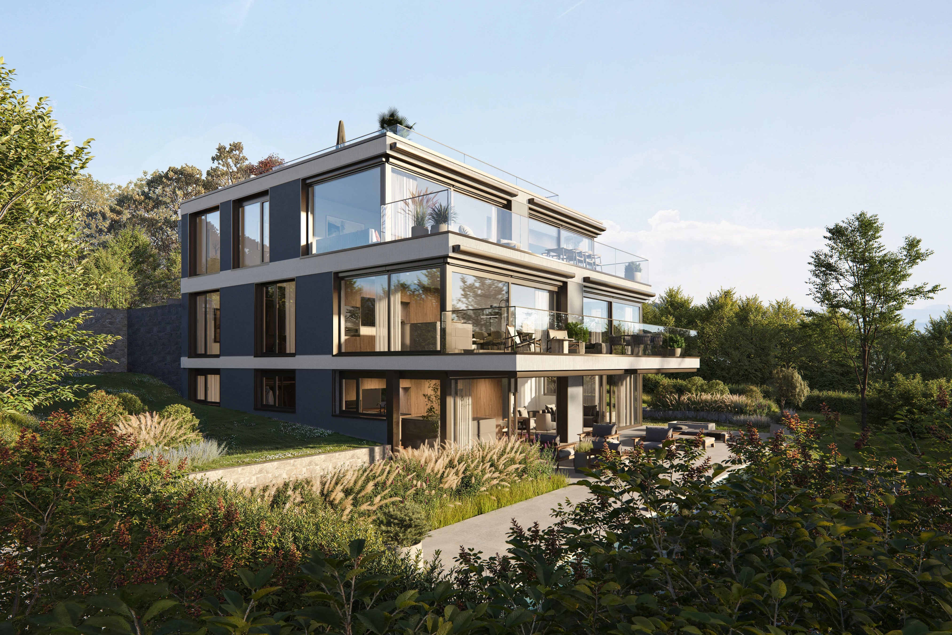 Exquisite new-build attic