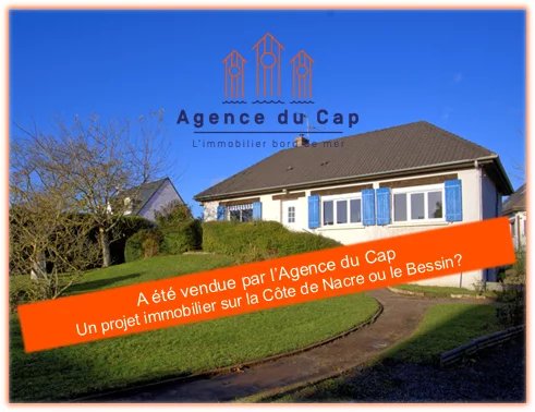 HERMANVILLE SUR MER maison de plain pied 3 chambres