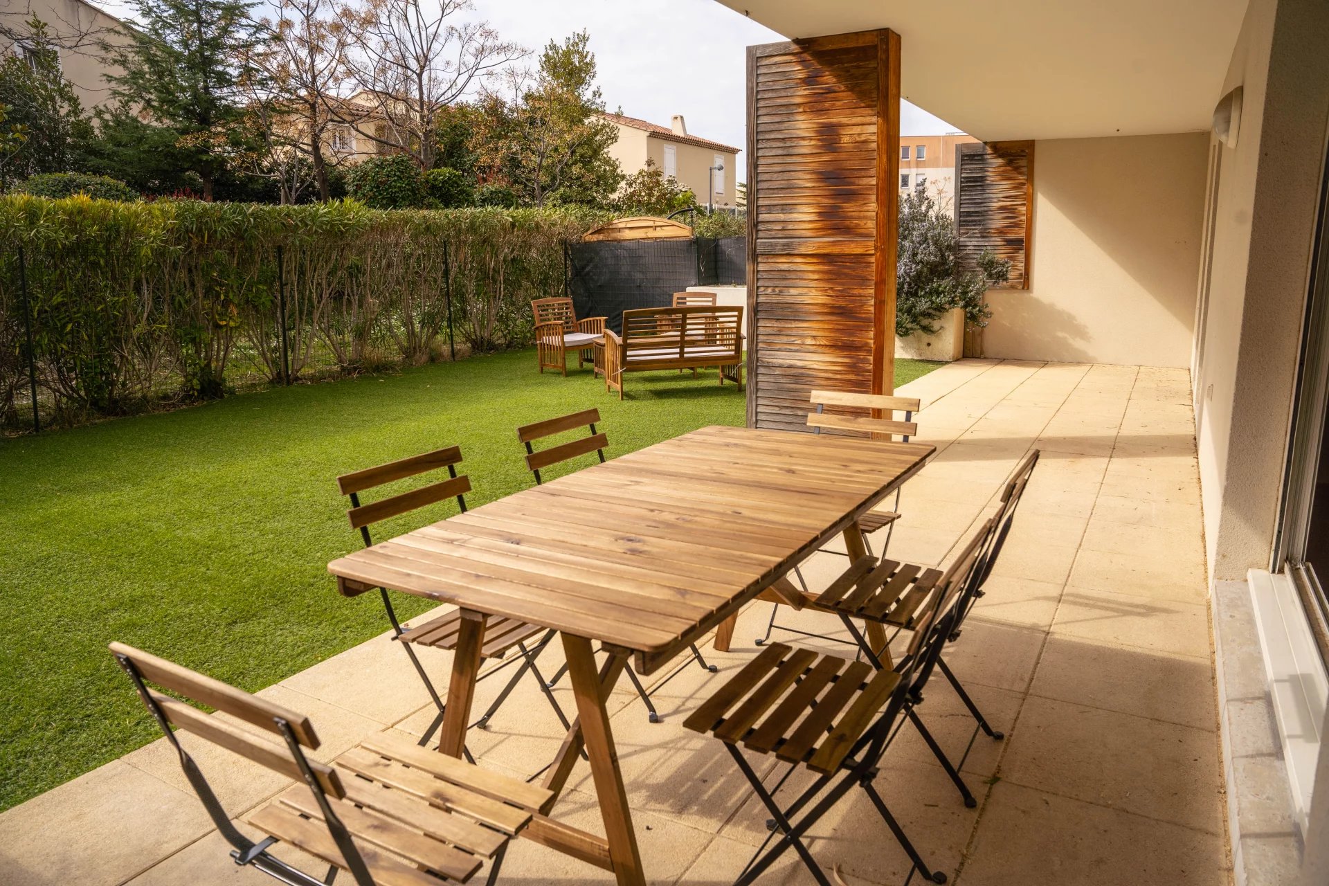 Appartement T3 avec grand jardin