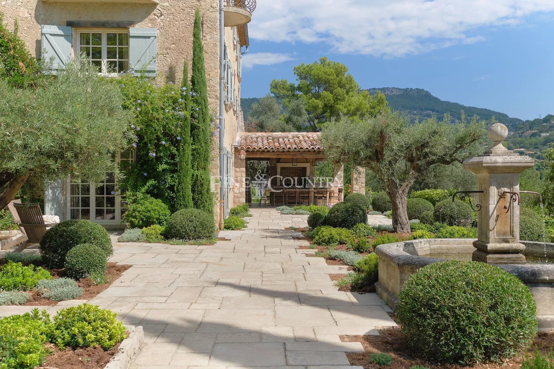 Photo of 18th Century Stone Bastide for sale in Chateauneuf-Grasse