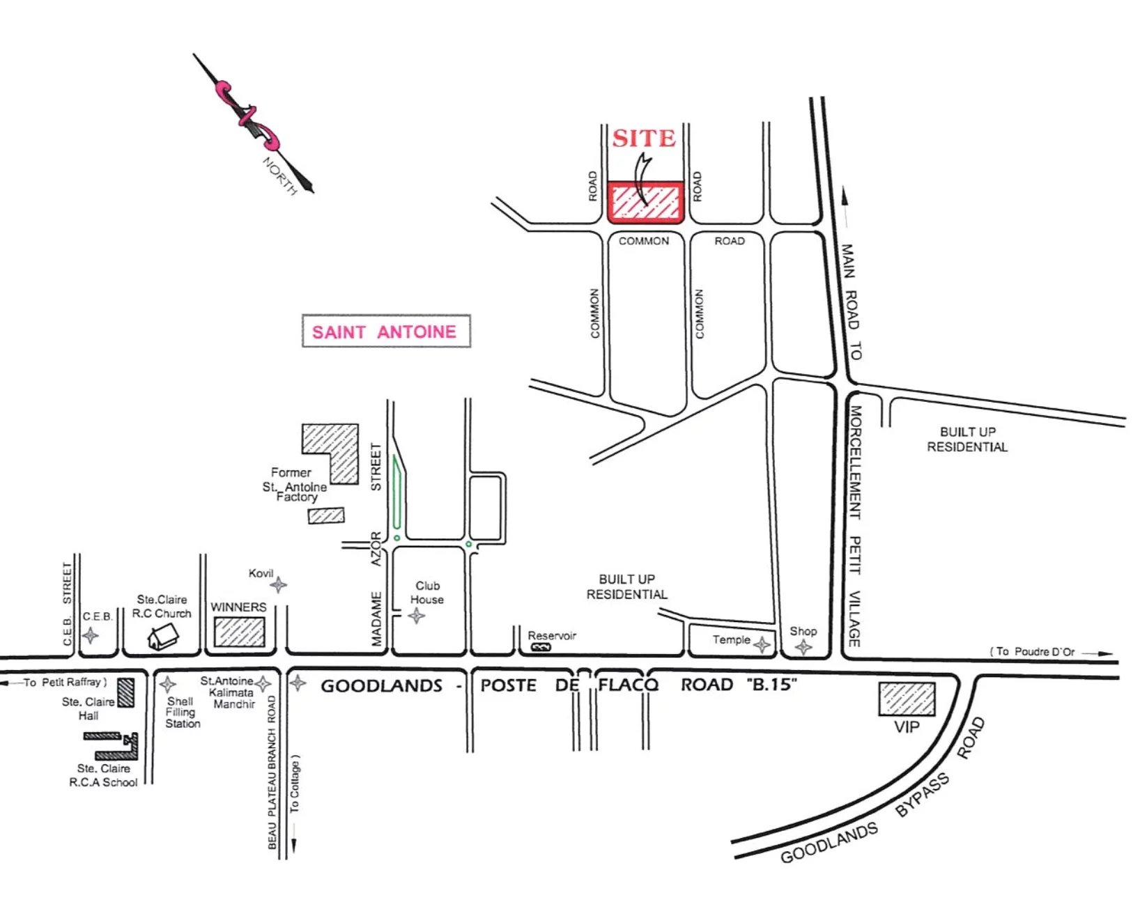 SAINT ANTOINE – Freehold Residential Land of 5,408 m²