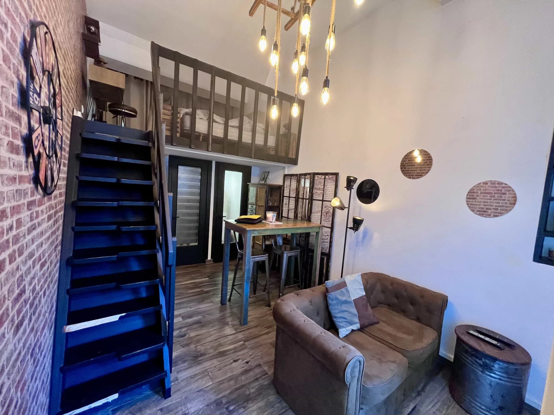 Magnifique studio avec mezzanine
