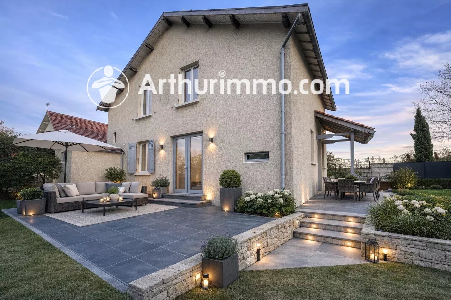 Maison de 146 m² hab. avec piscine sur Terrain 800 m² – Givors (69700)