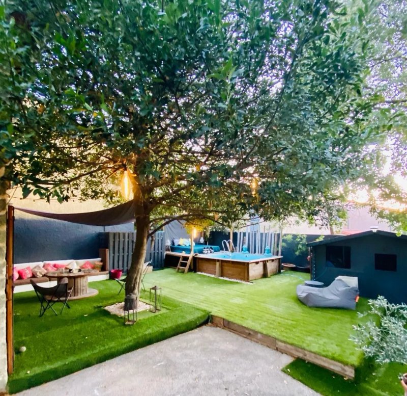 Photo 23 — Maison de caractère à vendre — Saint-Vincent-de-Barbeyrargues — T4 141 m² — Corps de ferme réhabilité — DPE C