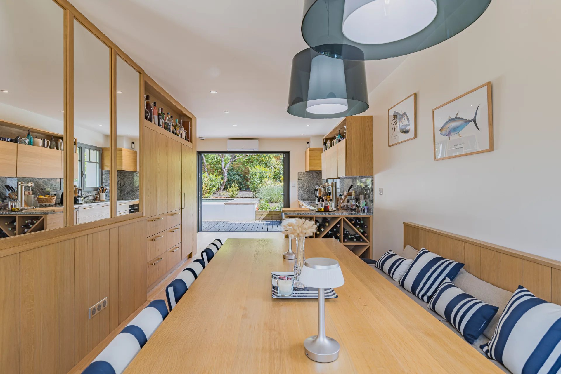 Pyla-sur-Mer - Villa with a pool and views of the Bassin