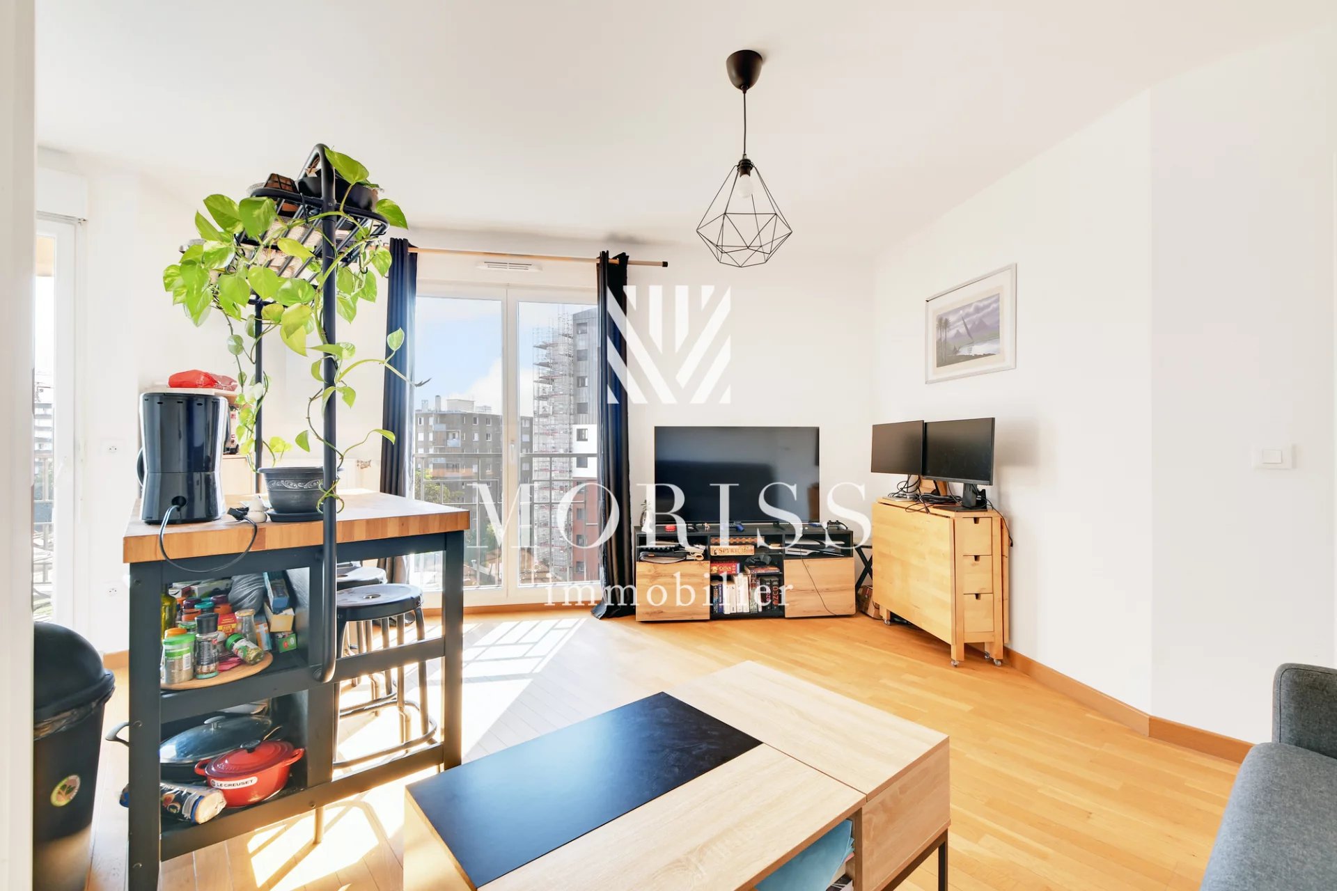 Saint-Ouen-sur-Seine – Superbe 2 pièces avec balcon et vue dégag - Image 1