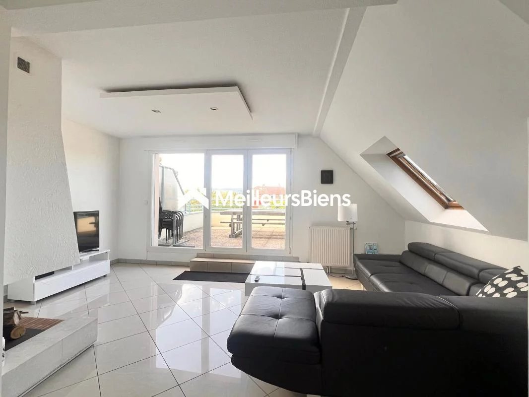 Superbe duplex de 112,6 m² avec terrasse, cheminée et garage – Dernier étage - Danjoutin