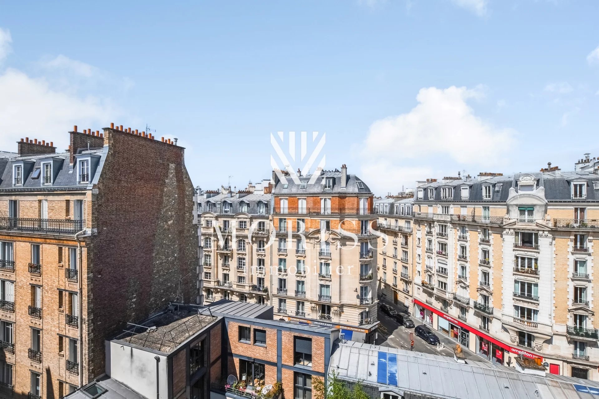 75014 Paris Appartement 3 pièces - Dernier étage avec ascenseur - Image Array
