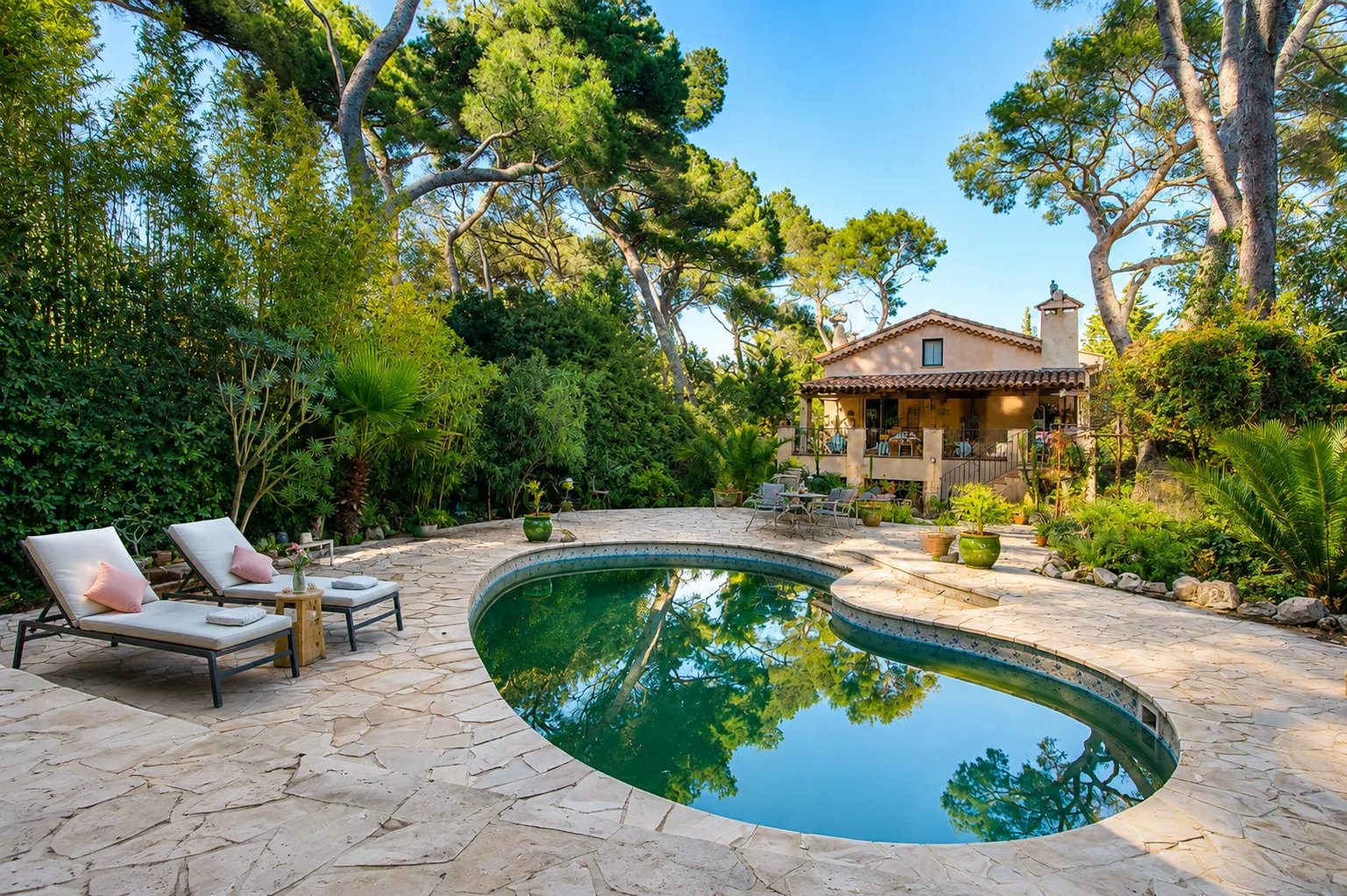SAINT JEAN CAP FERRAT - VILLA 7P 250M² | PISCINE | STUDIO INDEPENDANT