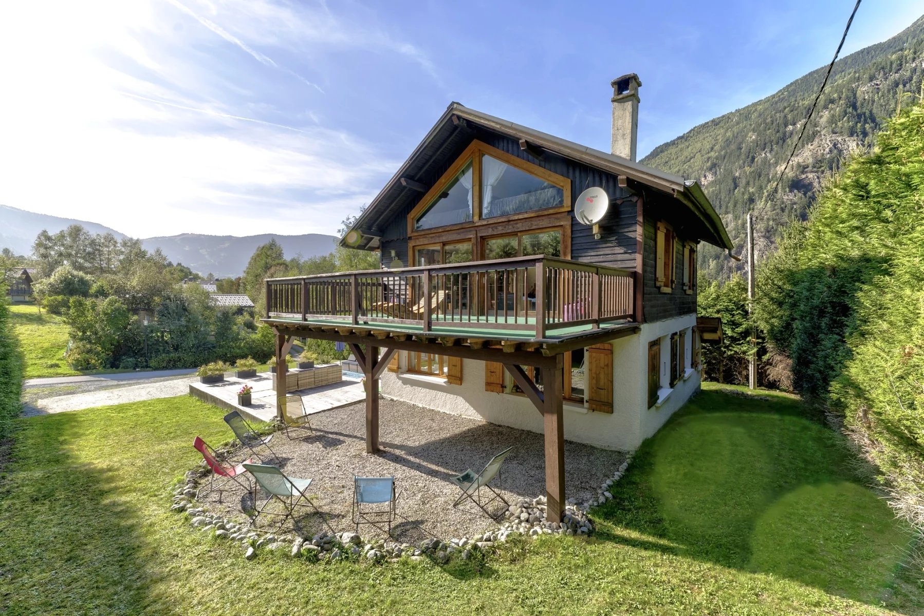 Photo of LES HOUCHES - Homely 5 bedroom chalet on a large plot with building potential