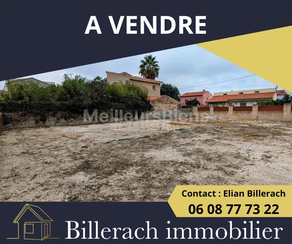 VILLELONGUE DE LA SALANQUE - Terrain 499 m² 4 faces