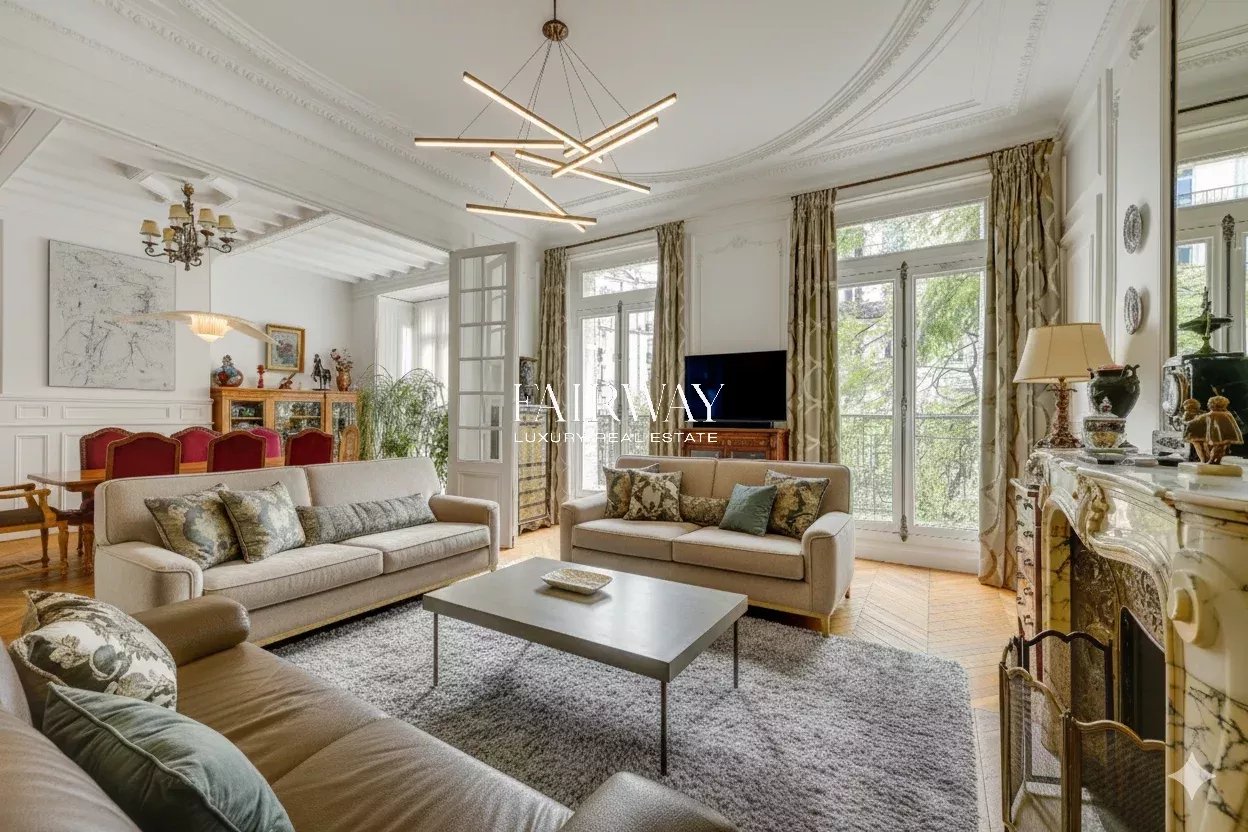 Appartement familial 148 m² – Immeuble en pierre de taille, Paris 17eme