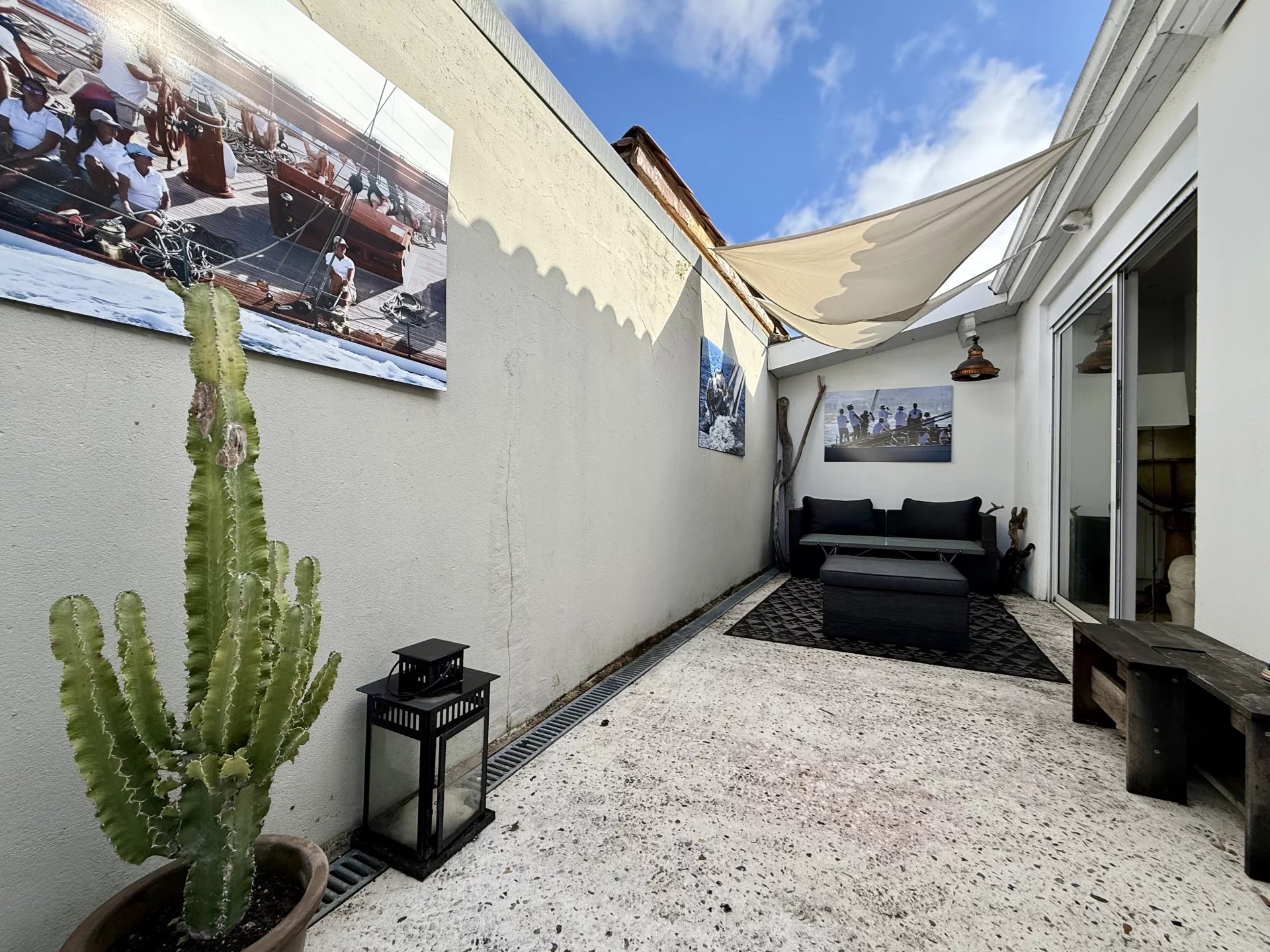 Maison Plain-pied, 3 chambres, Patio, Garage, Bordeaux-Caudéran