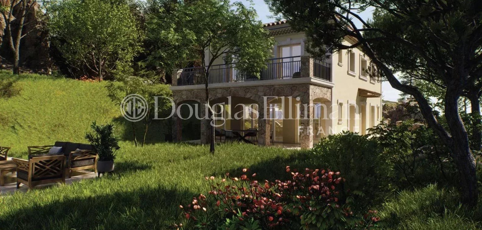 MENTON –  Proche de Monaco, terrain constructible vue mer avec projet de permis pour une villa de 300m2 - Image nᵒ2