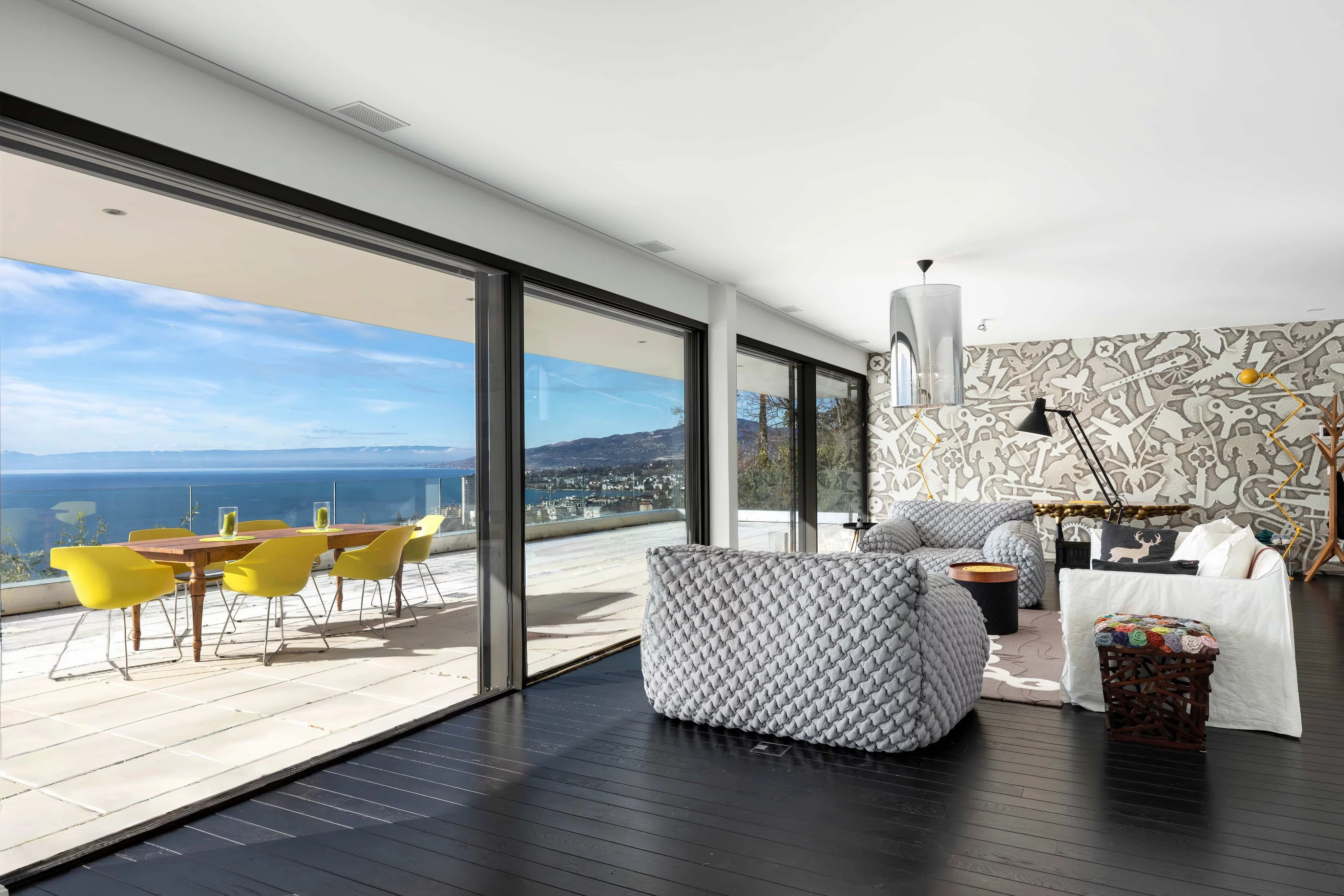 Wunderschöne 5,5-Zimmer-Duplexwohnung mit Blick auf das Genferseebecken