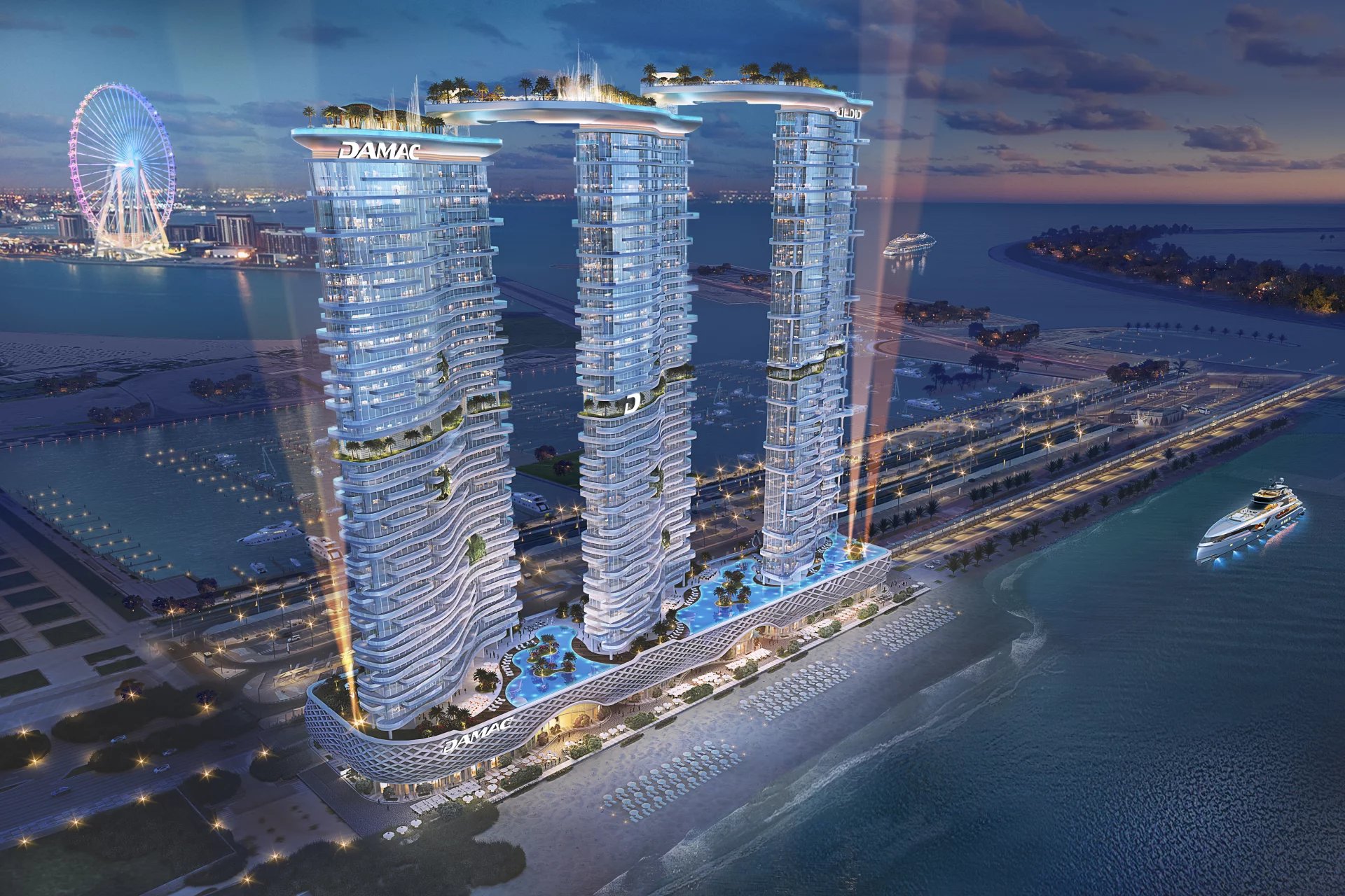 An iconic address facing the sea - DUBAI