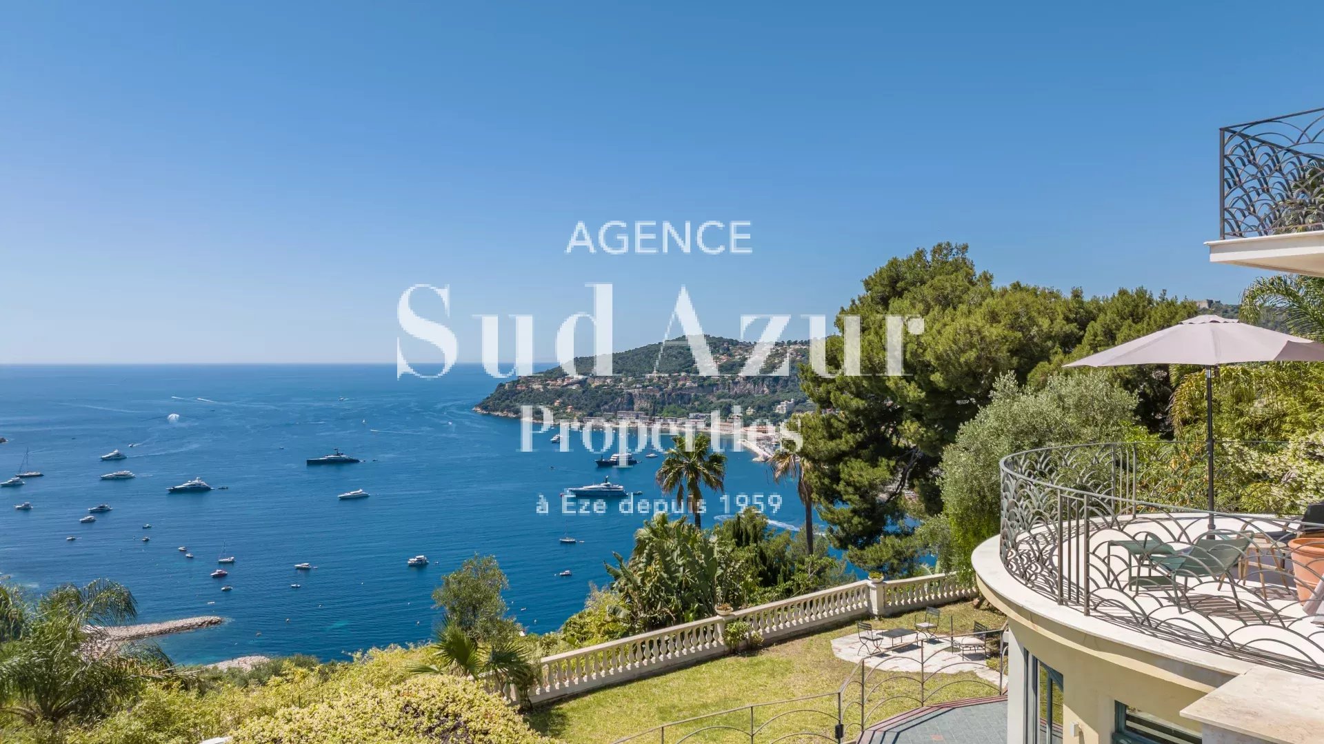 Luxurious Sea View Villa in Villefranche-sur-Mer, France