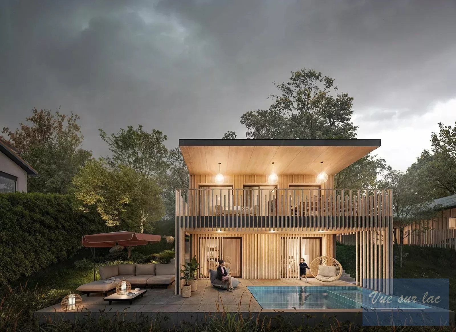 New 4-bedroom house with panoramic views and no nuisances!