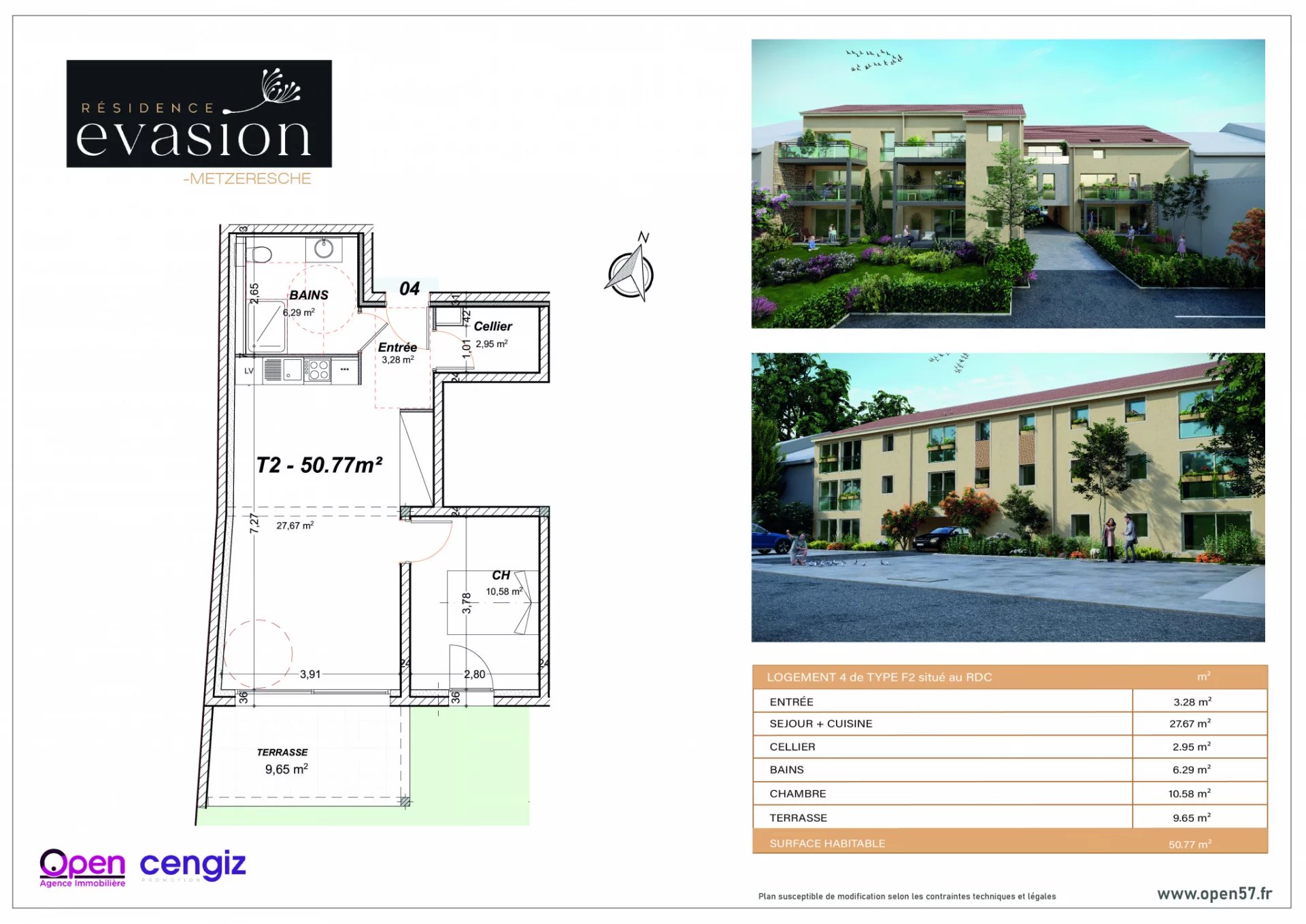 Vente Appartement Metzeresche