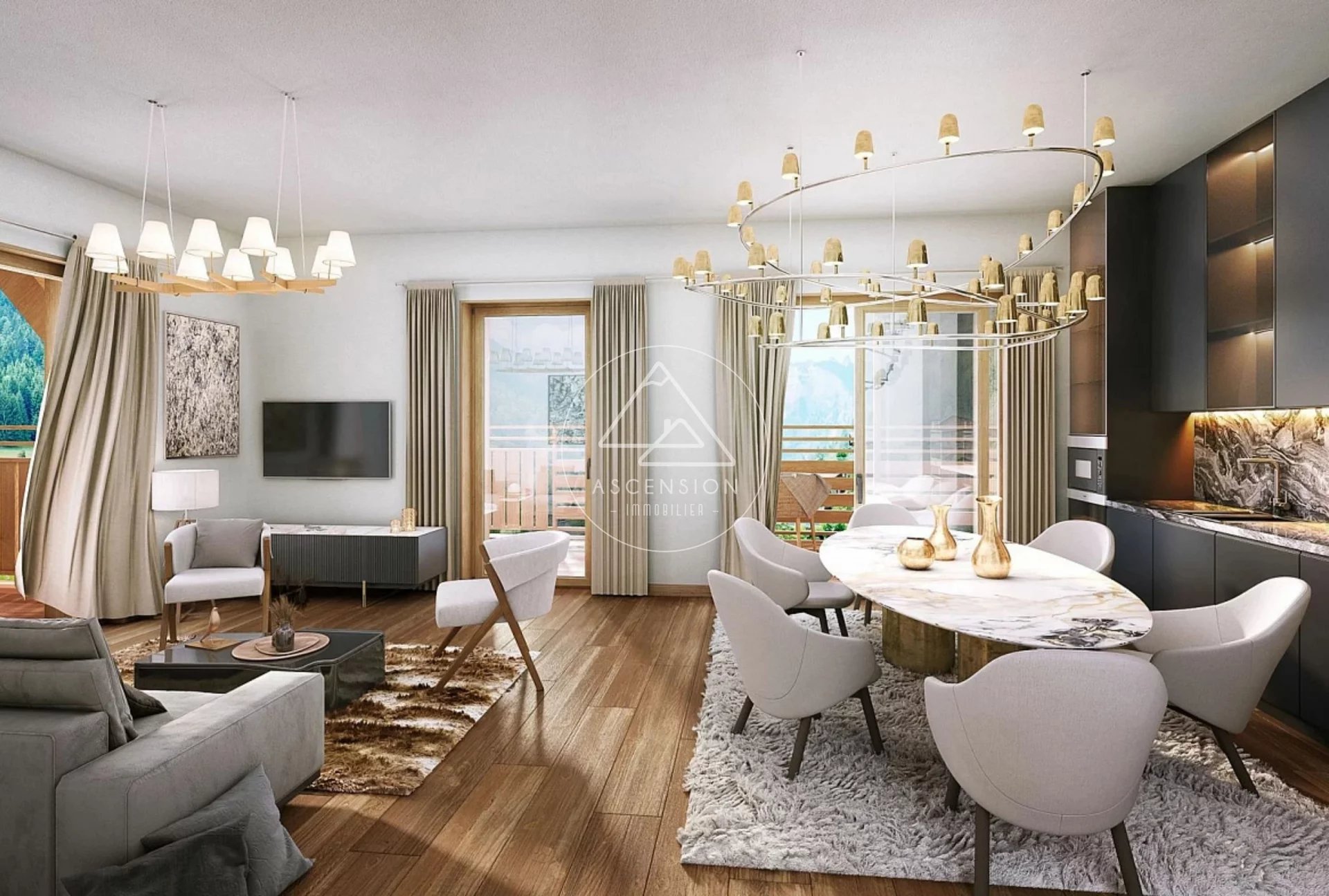 Agence immobilière de 