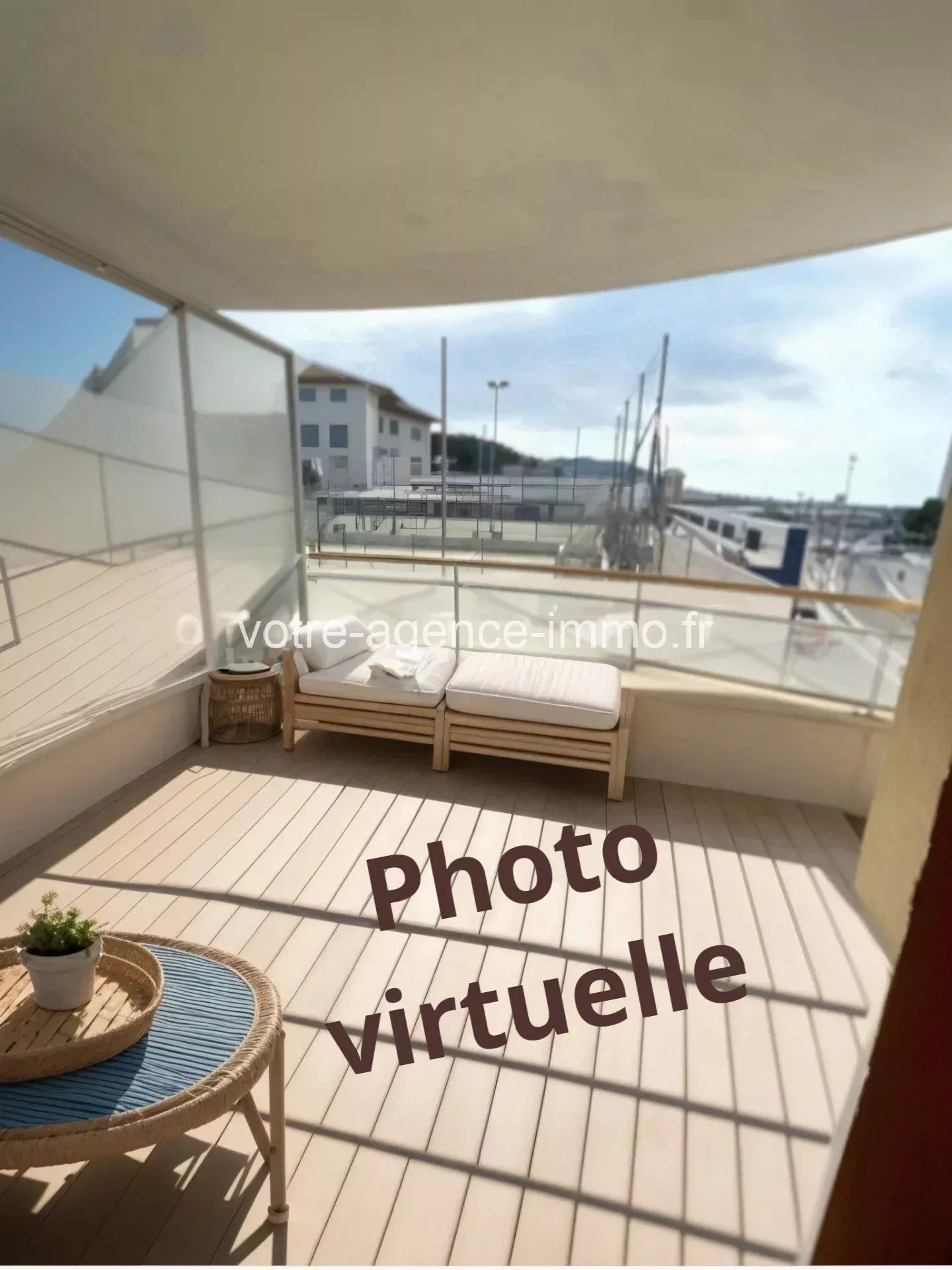 Nice Bon Voyage, route de Turin grand 3 pièces + parking