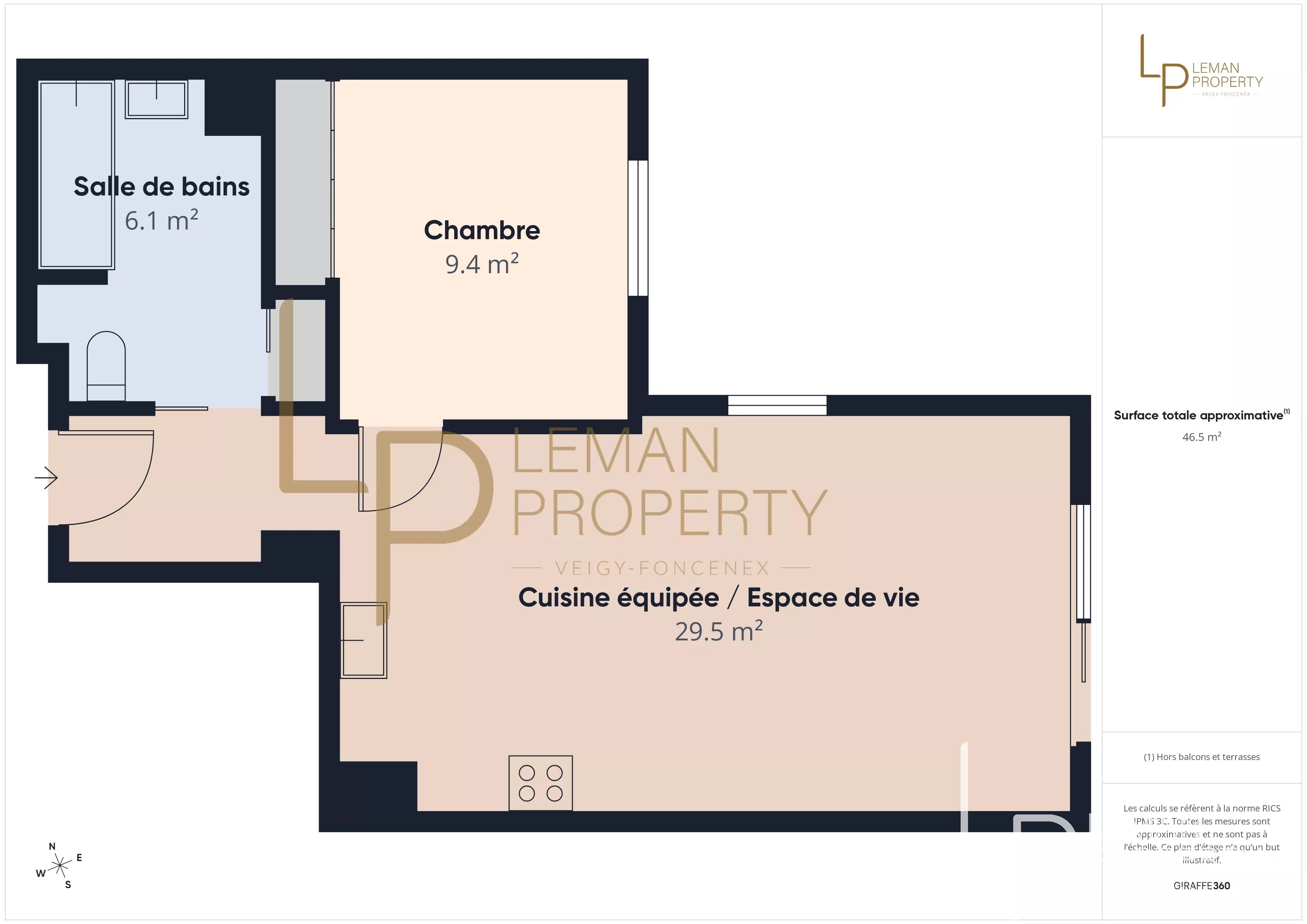 L'agence Leman property vous propose un appartement à la vente