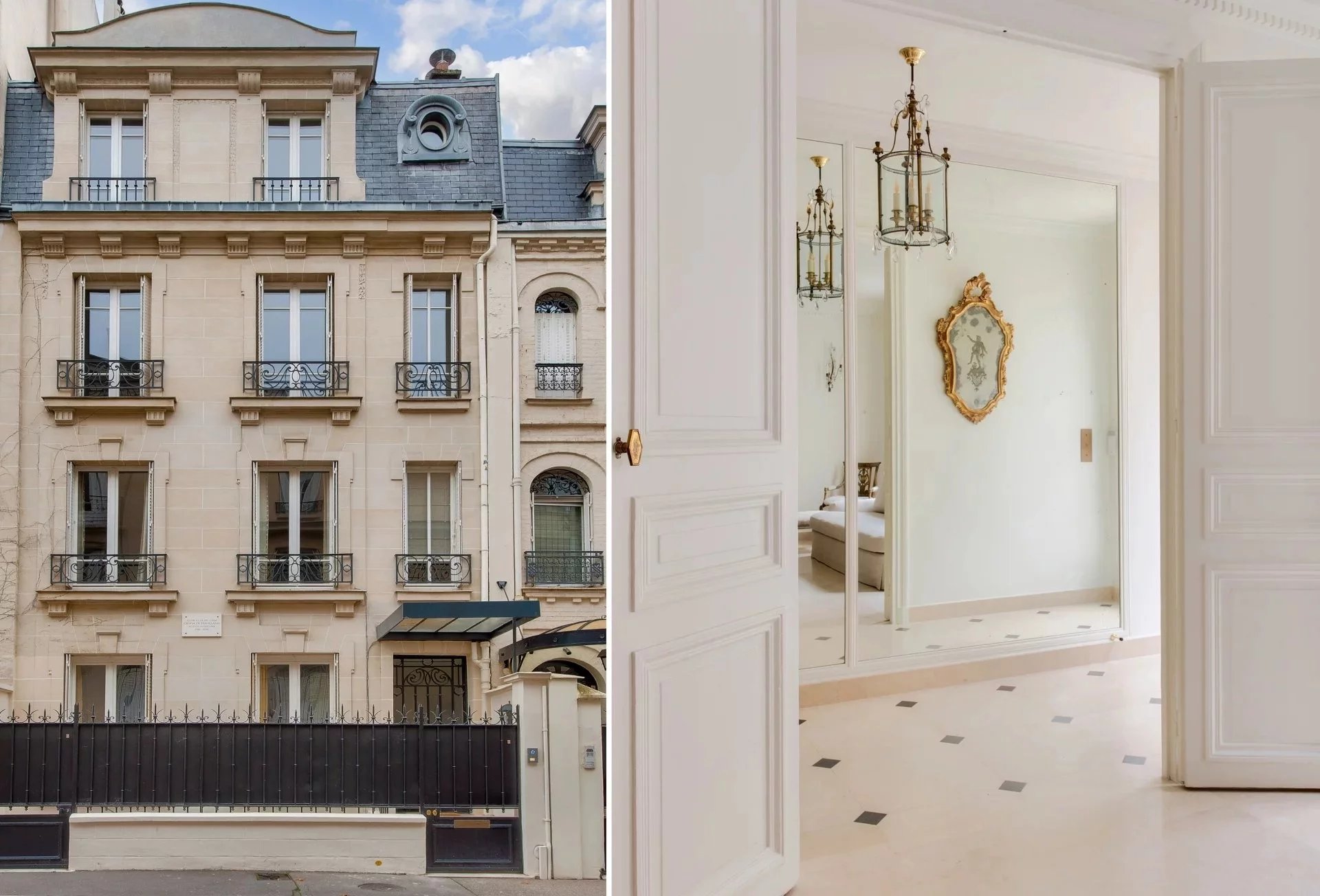 Sale Mansion Paris 16th