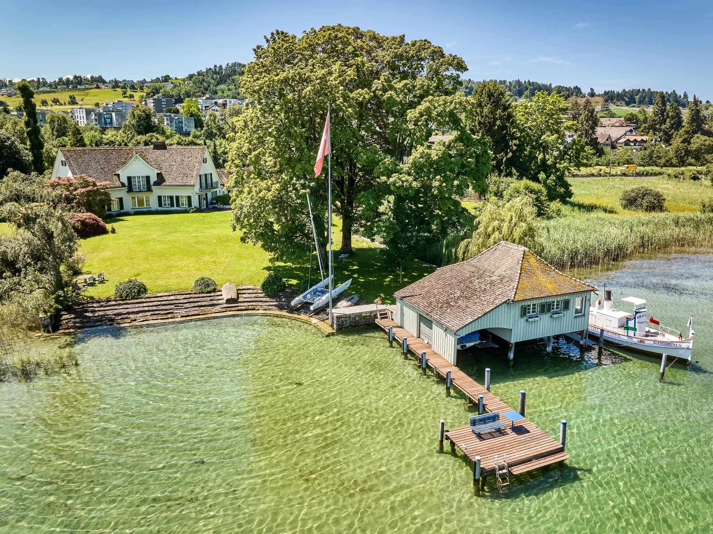 Un joyau sur les rives du lac de Zurich
