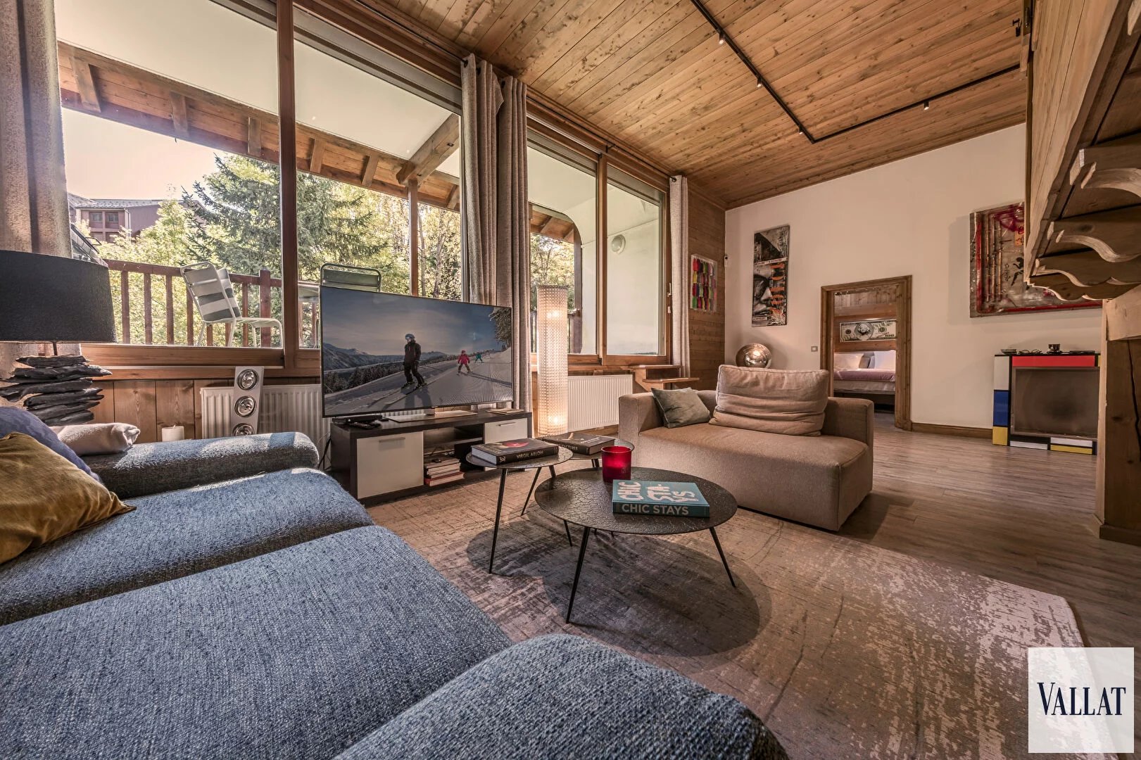 3-Zimmer-Wohnung mit Südterrasse in Courchevel Moriond