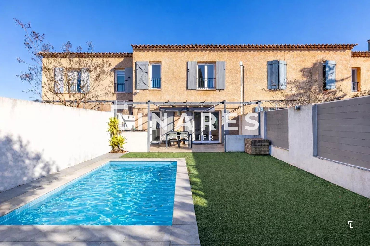 LA PERTUISIENNE - Maison T4 de 92m2 - Piscine - Garage - 84120 PERTUIS