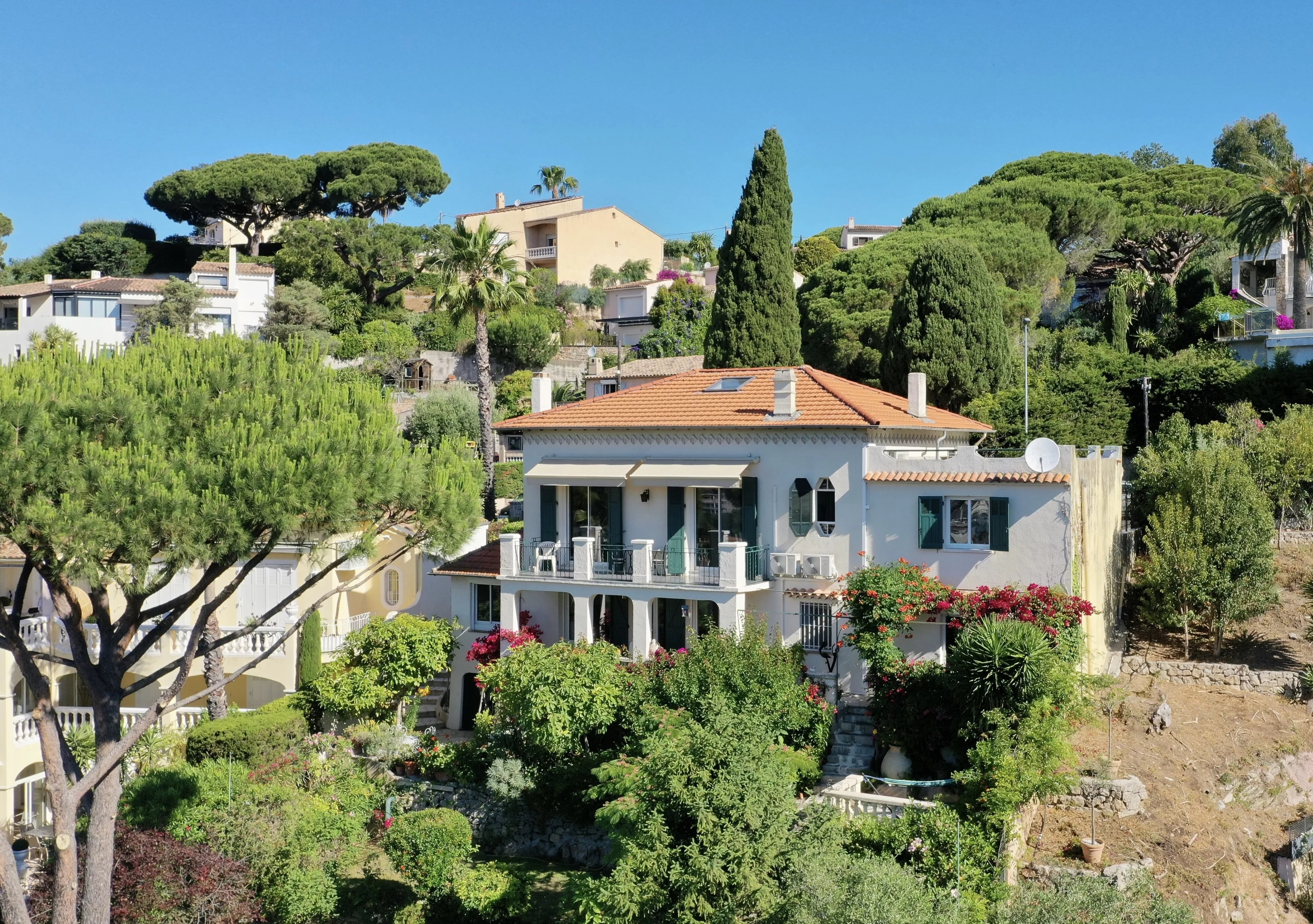 Villa avec vue mer et Estérel - Croix des Gardes, Cannes