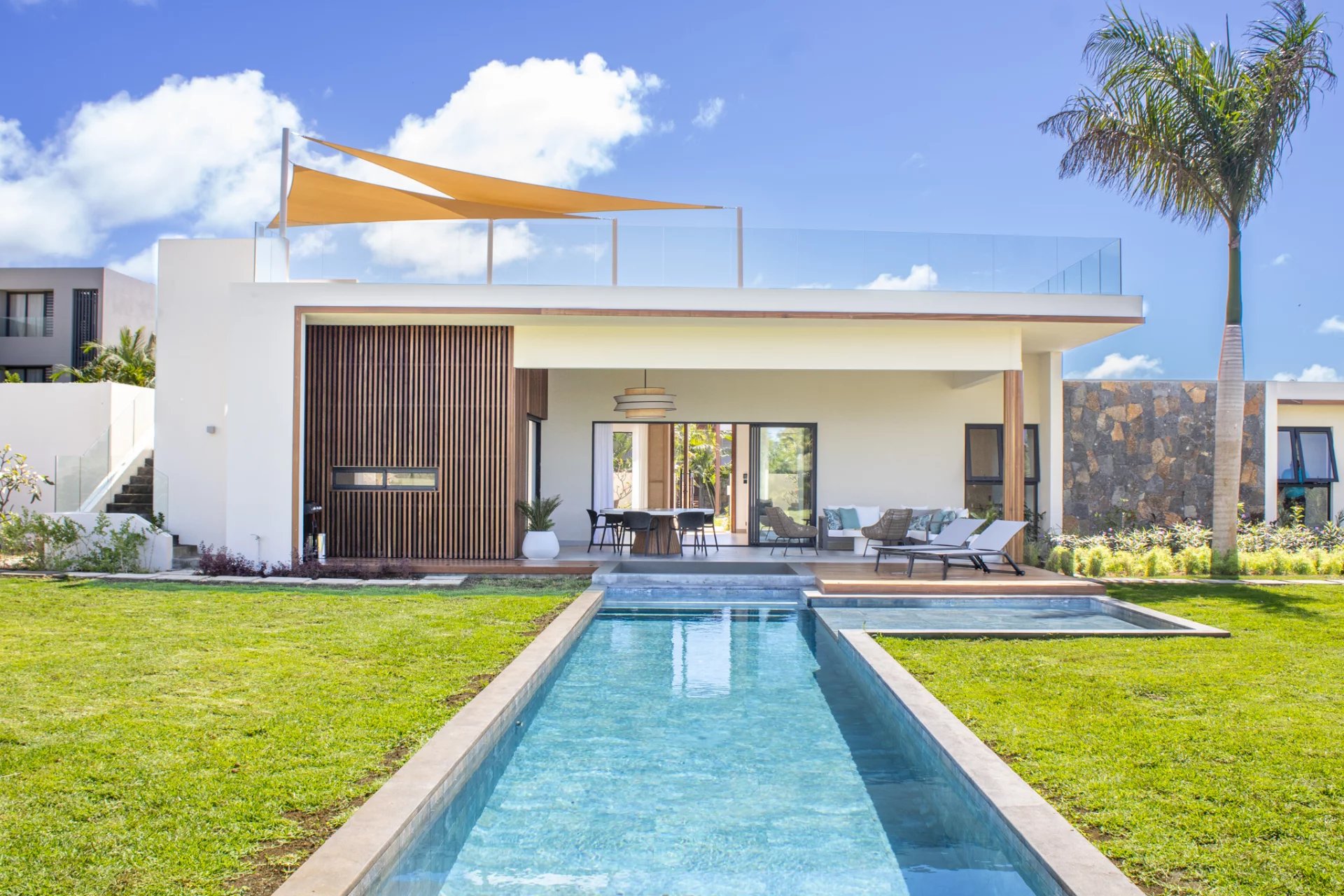 BEAU CHAMP – Family villa with rooftop and golf view – 3 bedrooms