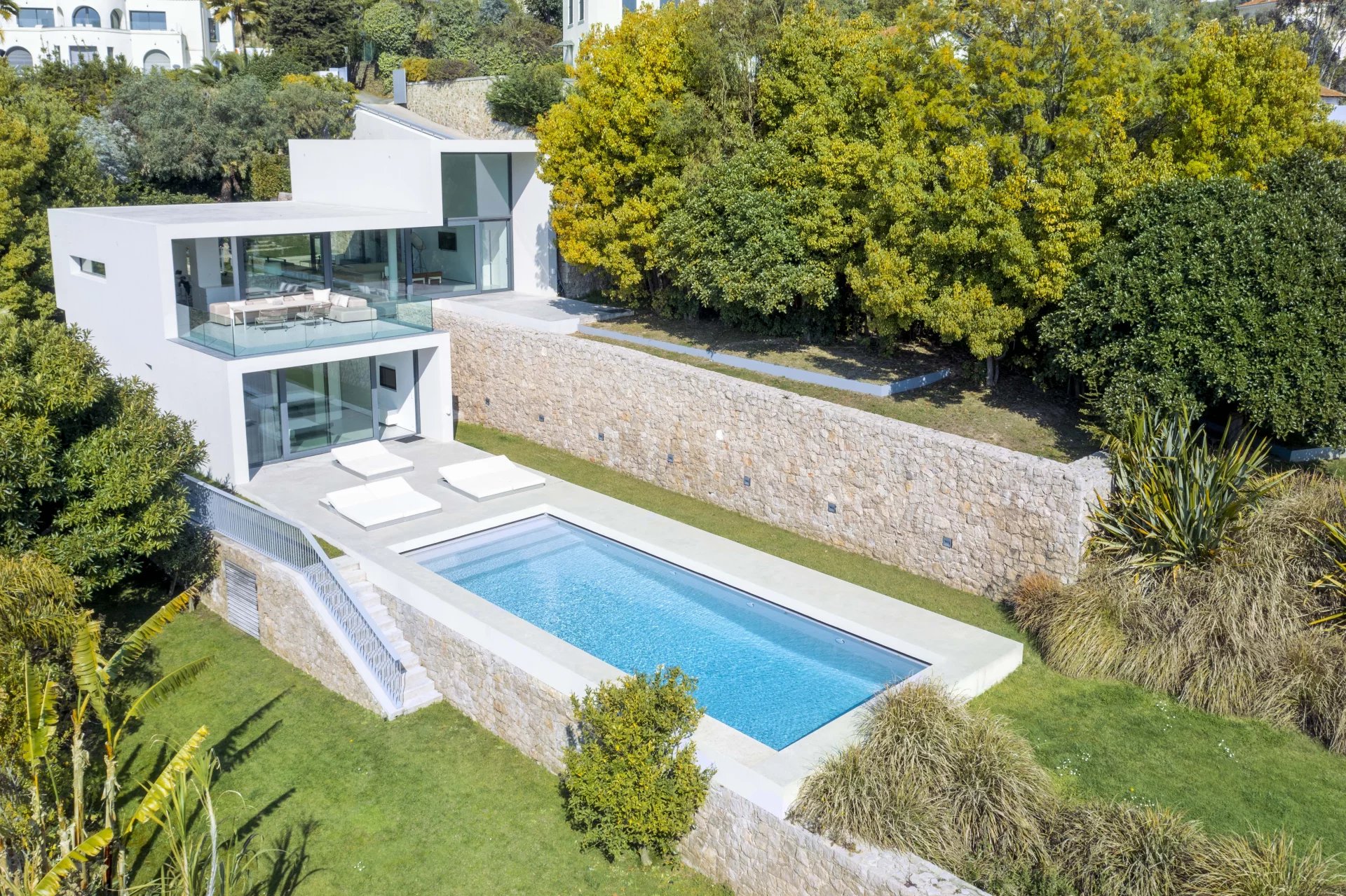 GOLFE JUAN - ULTRA CONTEMPORARY VILLA - SEA VIEW