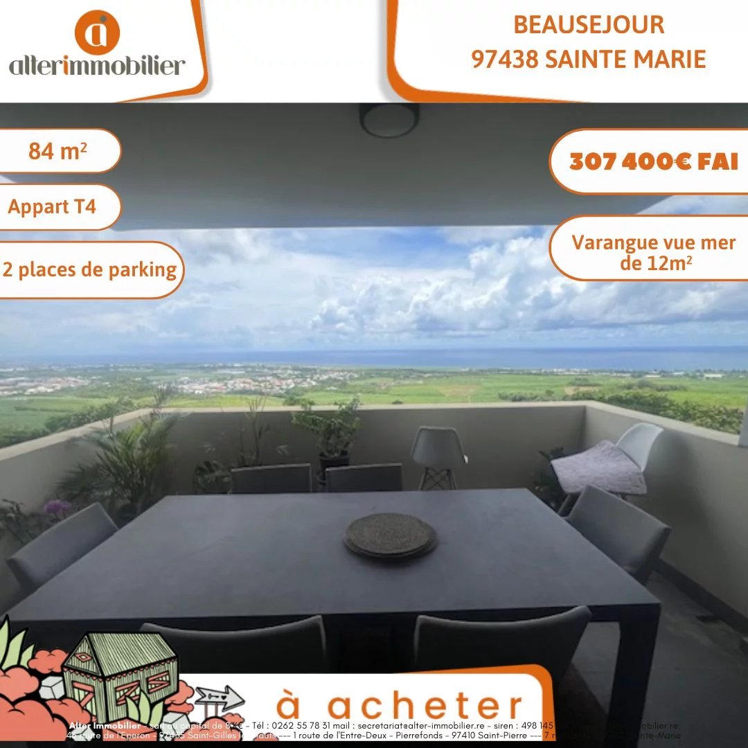 Vente Appartement Sainte-Marie
