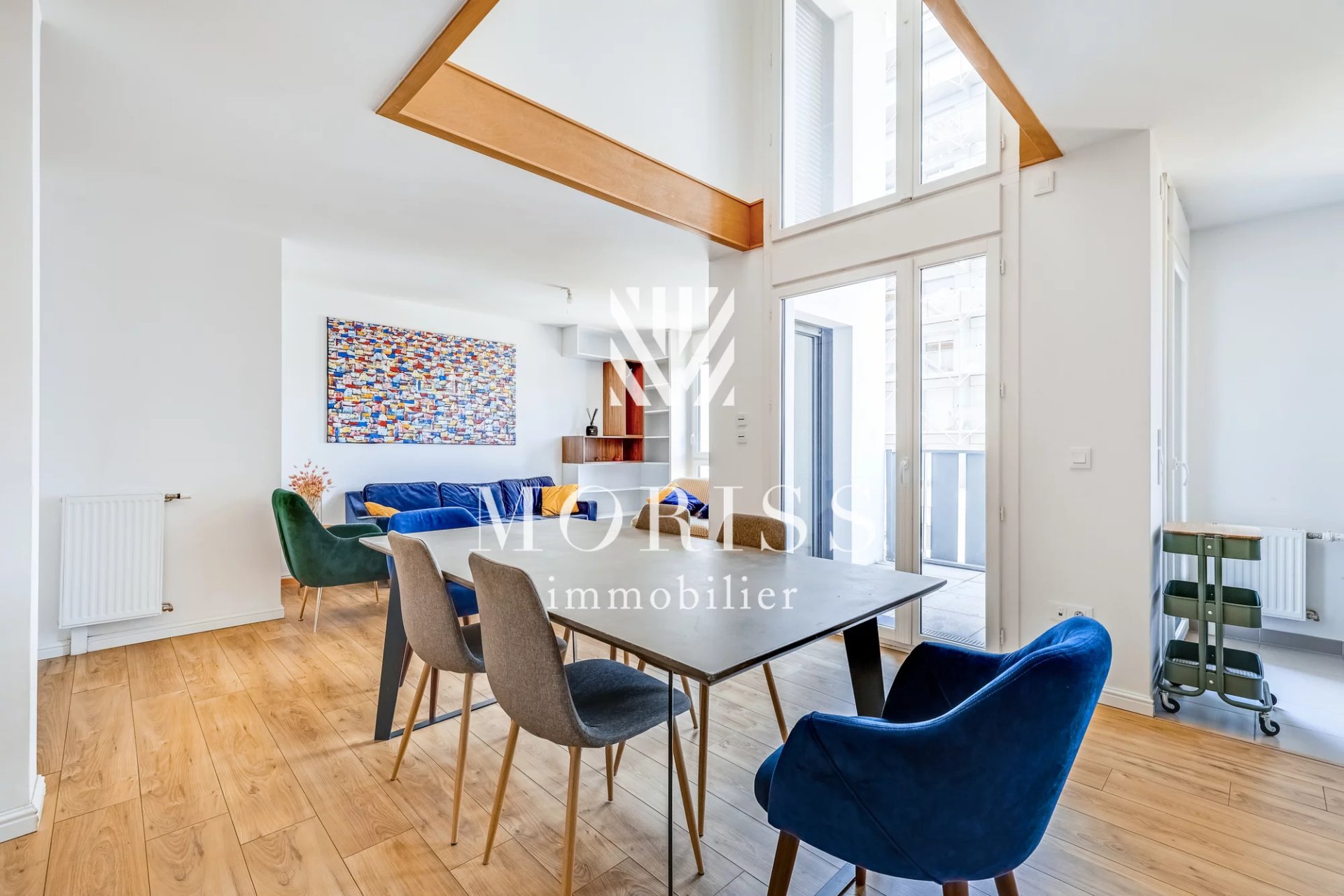 DUPLEX / PLEYEL / LUMINEUX / BALCON / PARKING - Image 1
