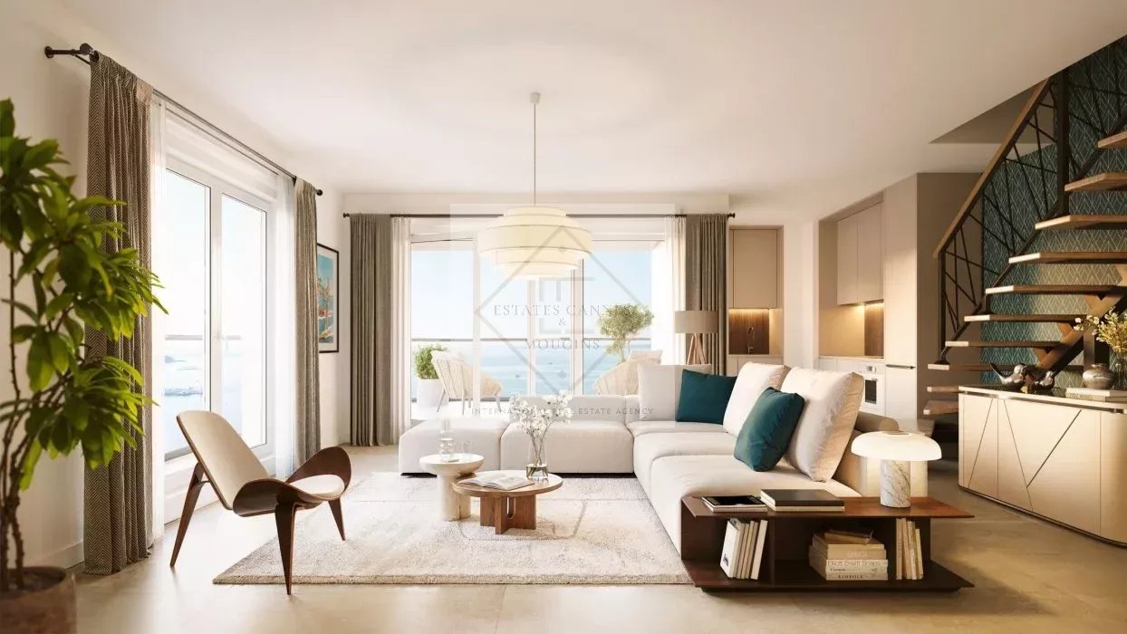 Juan-les-Pins – appartement neuf en première ligne face à la mer — photo 4