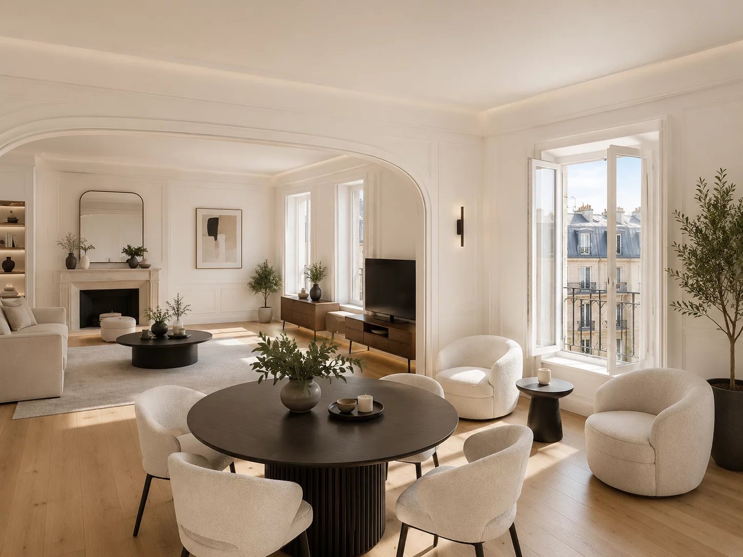 APPARTEMENT FAMILIAL 206M2 / PLACE VICTOR HUGO - Image Array