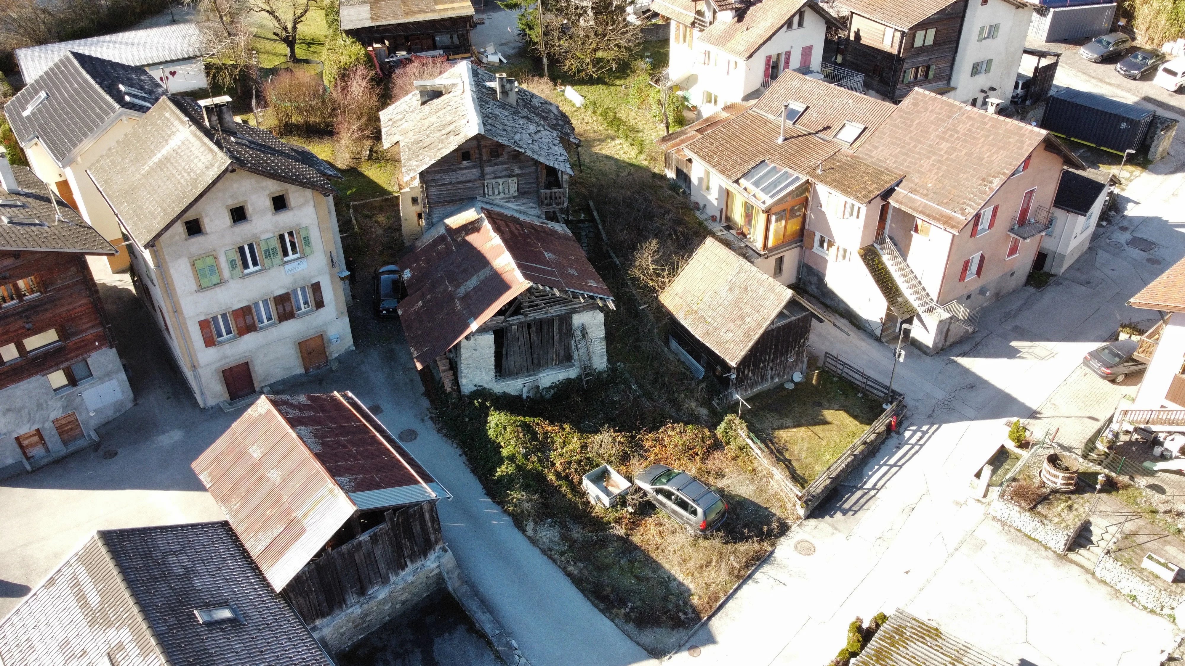 Propriété villageoise avec potentiel de développement !