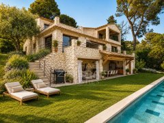 Saint-Paul-de-Vence - Premium villa with panoramic sea and village views — photo 3 of 7