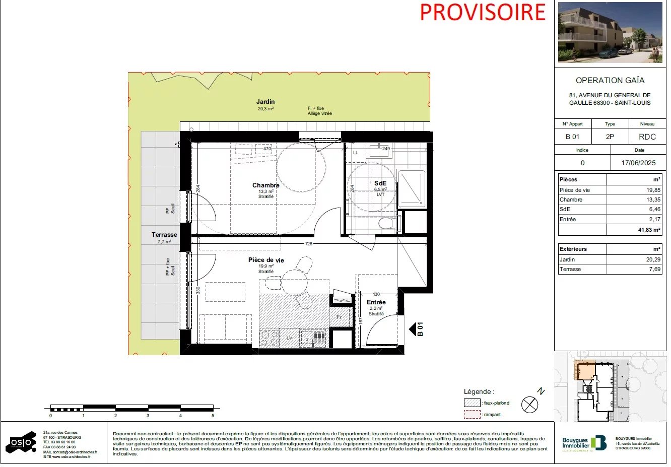Development Apartment Saint-Louis